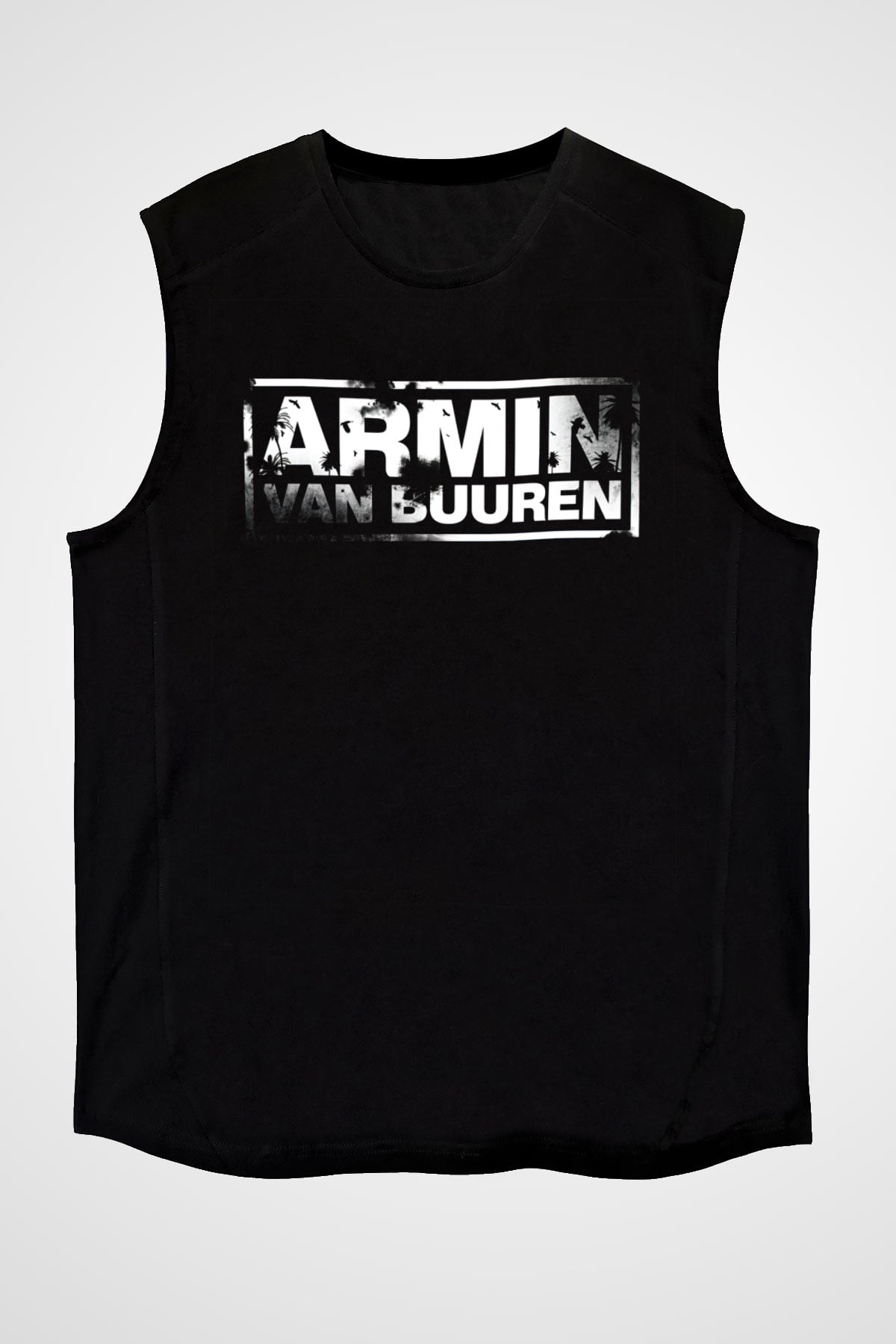 Armin Van Buuren Siyah Unisex Kolsuz Tişört