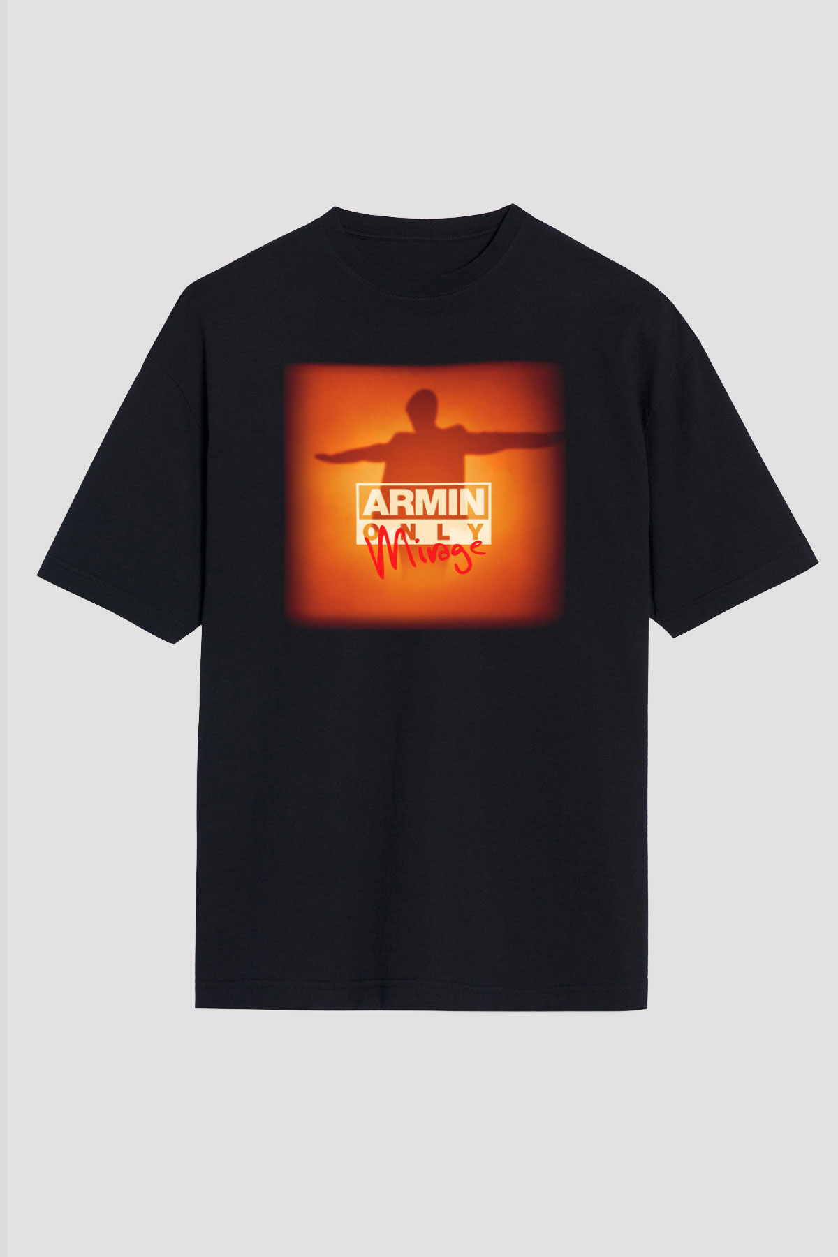 Armin Van Buuren Siyah Unisex Oversize Tişört T-Shirt