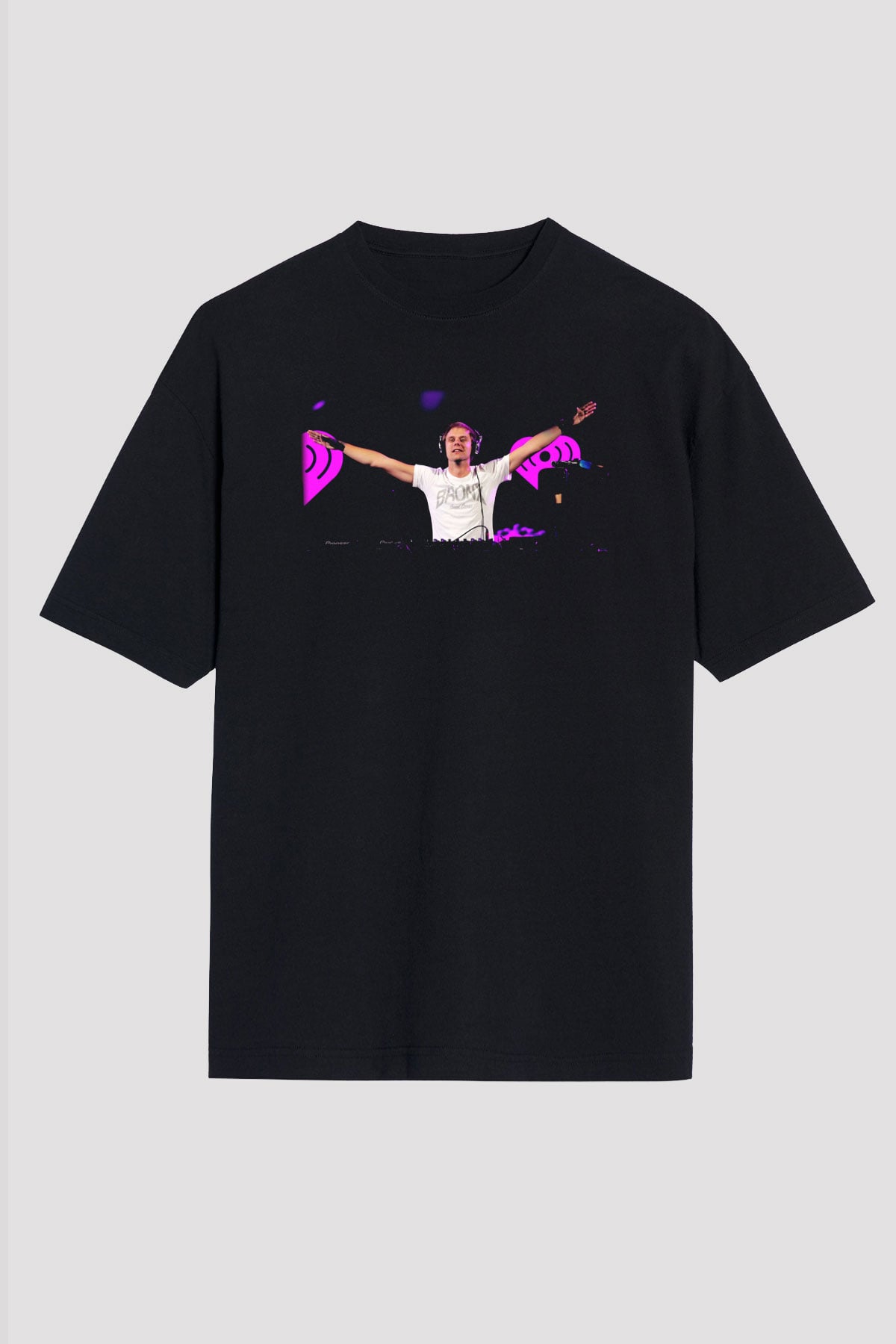 Armin Van Buuren Siyah Unisex Oversize Tişört T-Shirt