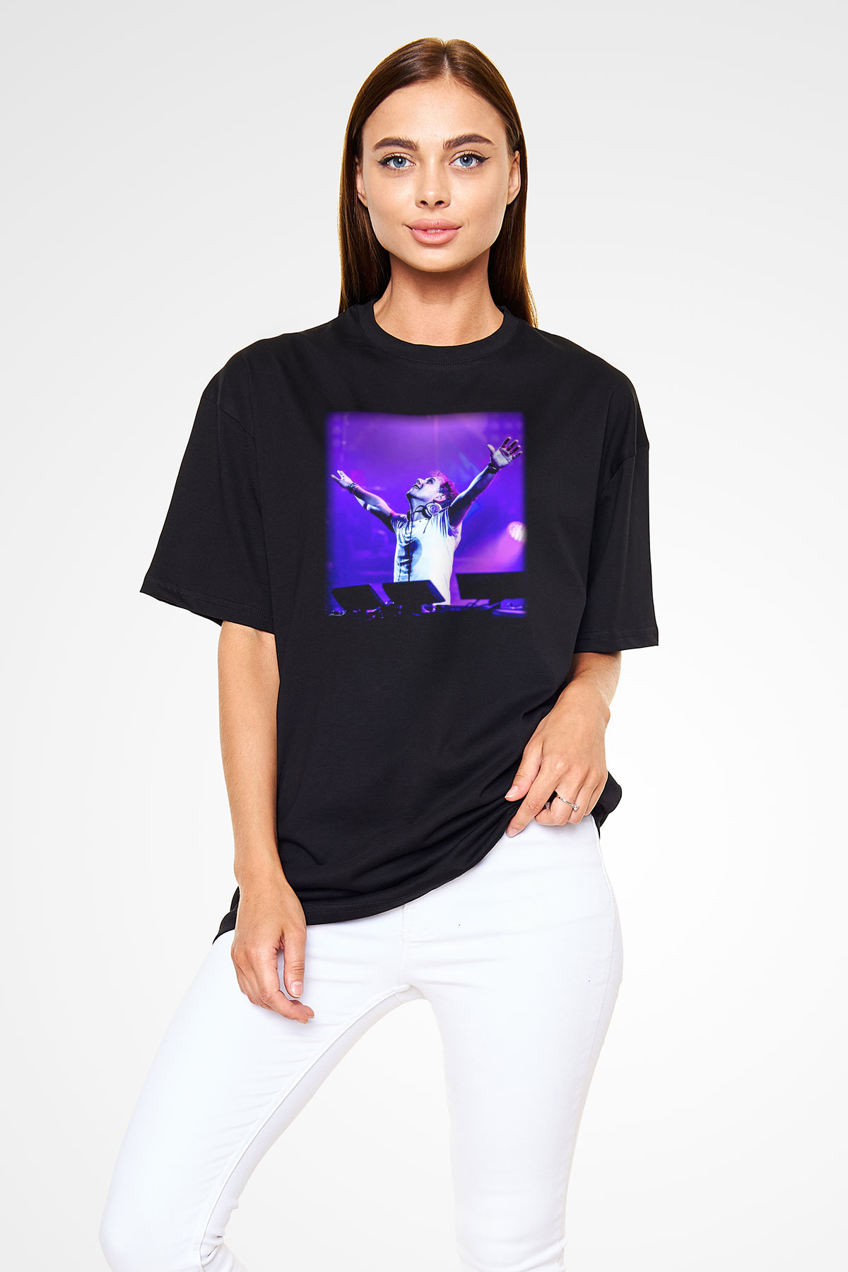 Armin Van Buuren Siyah Unisex Oversize Tişört T-Shirt