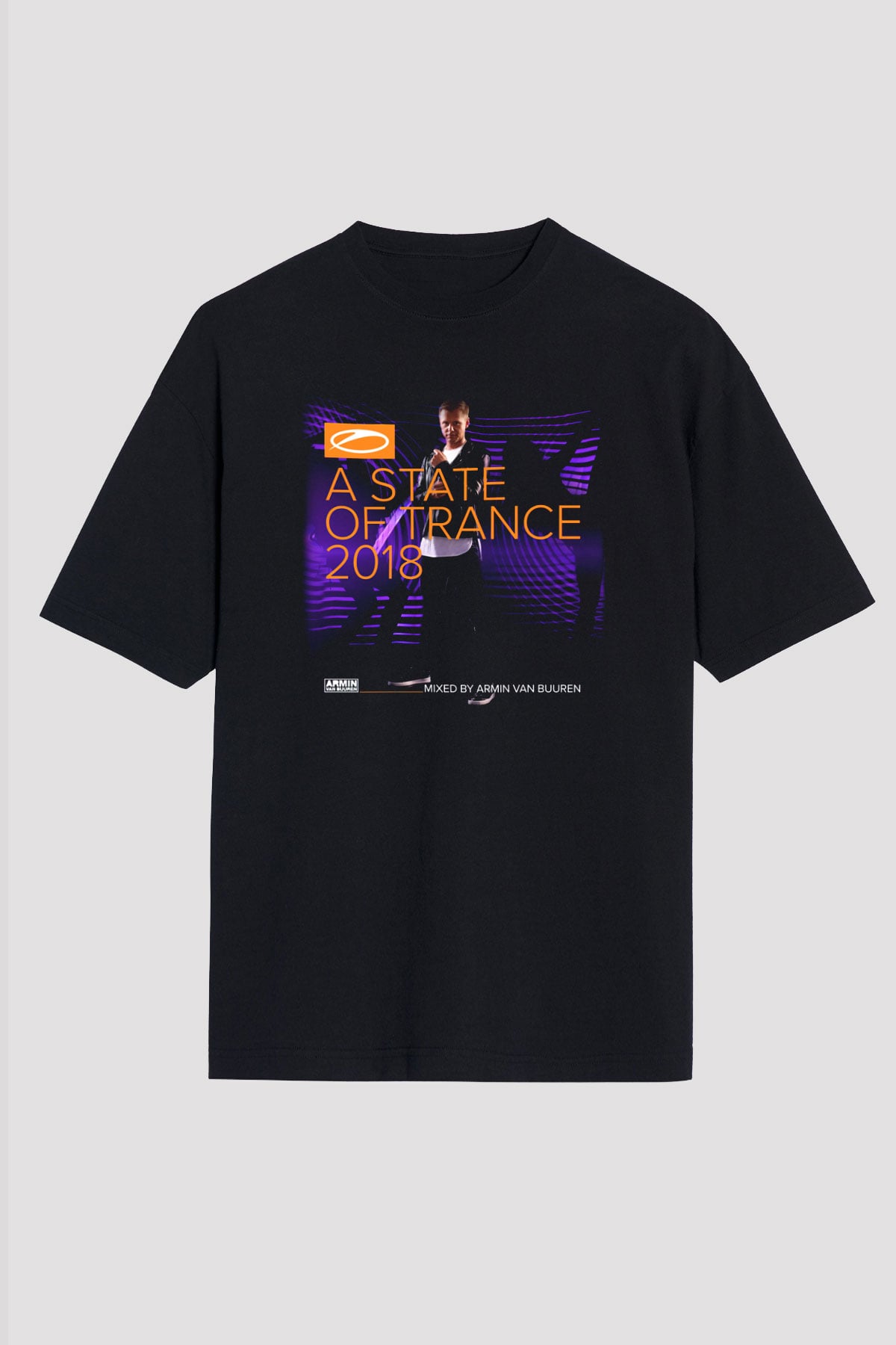 Armin Van Buuren Siyah Unisex Oversize Tişört T-Shirt