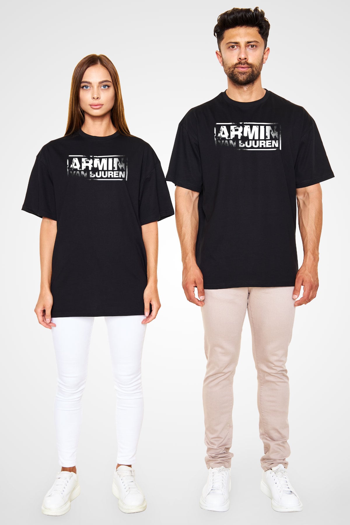 Armin Van Buuren Siyah Unisex Oversize Tişört T-Shirt
