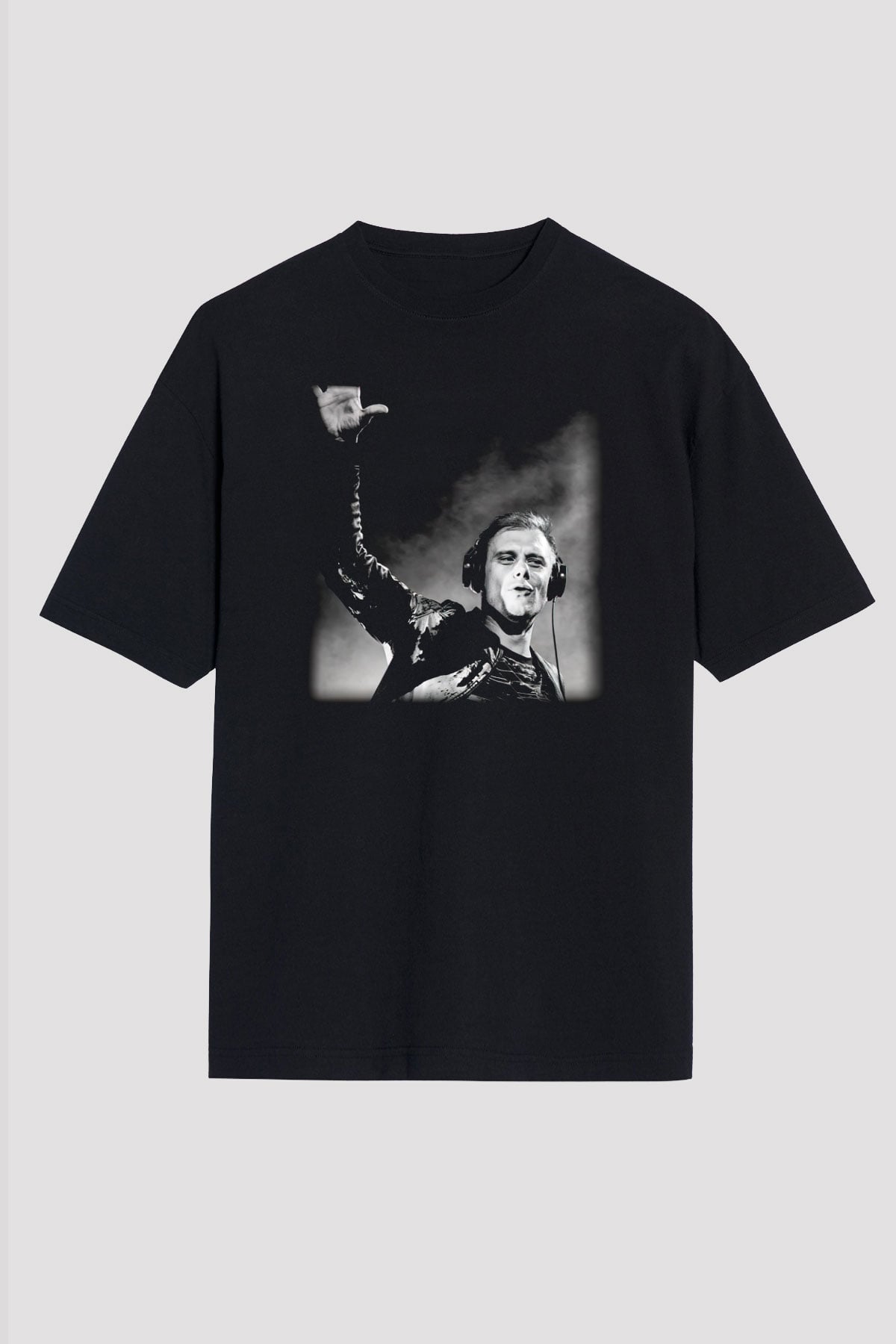 Armin Van Buuren Siyah Unisex Oversize Tişört T-Shirt