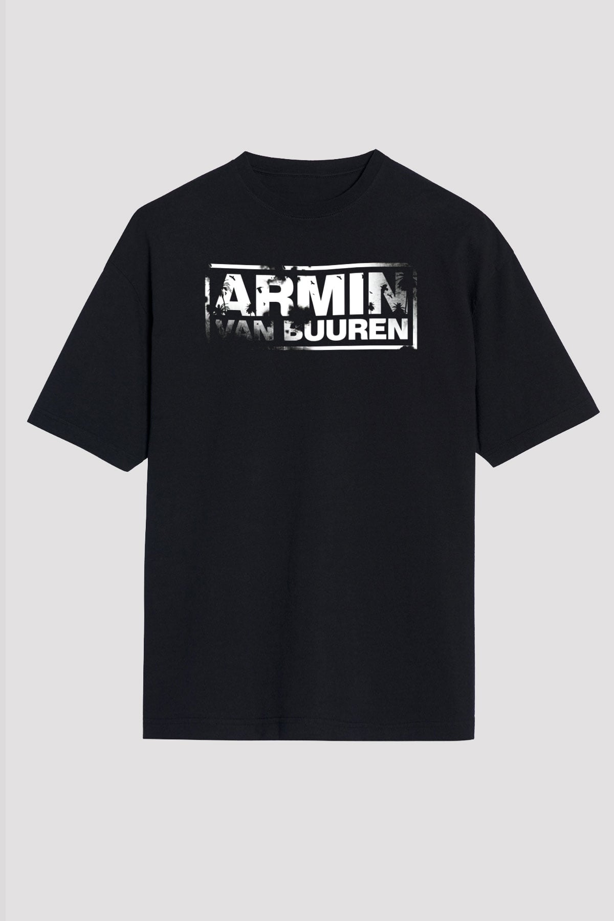 Armin Van Buuren Siyah Unisex Oversize Tişört T-Shirt