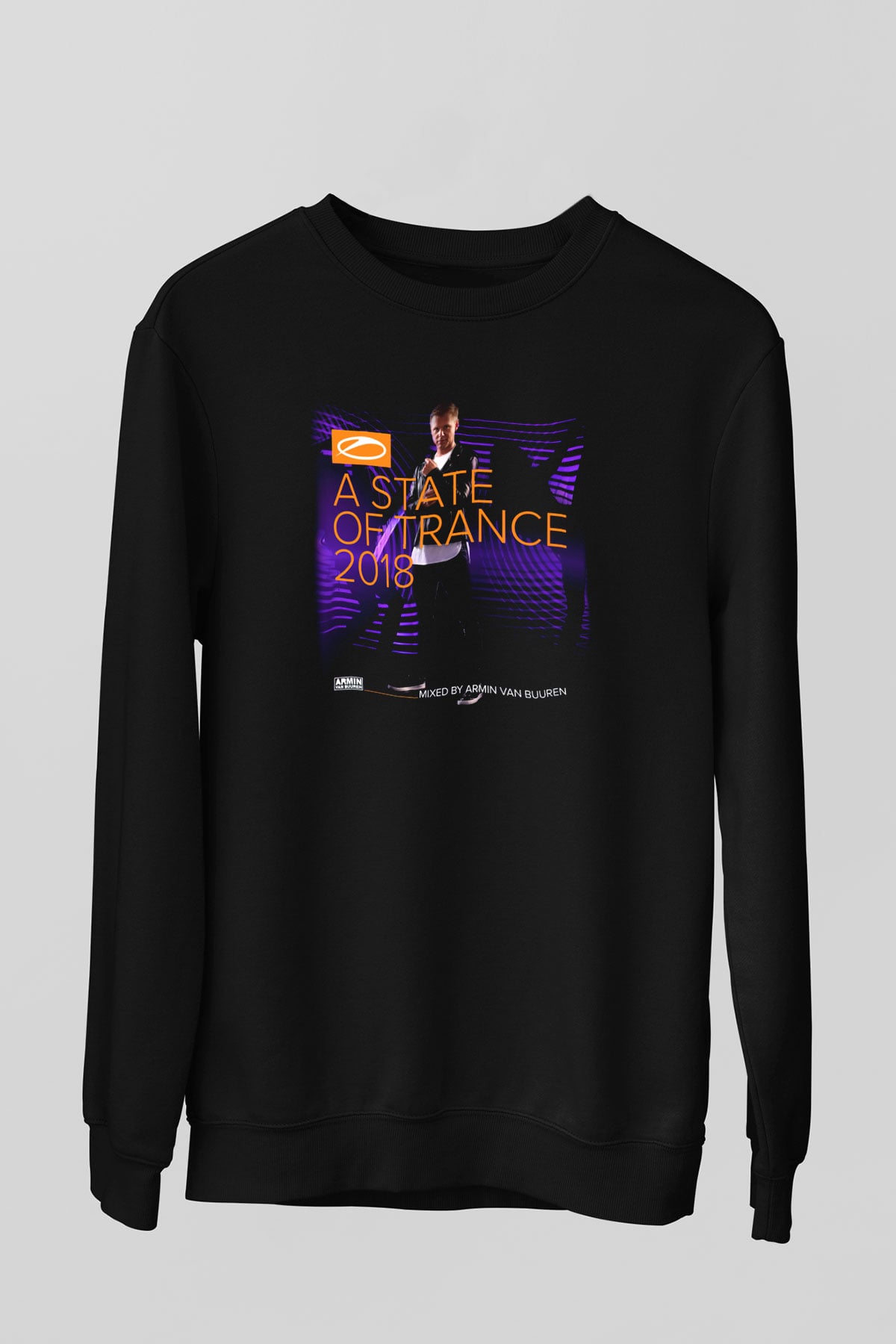 Armin Van Buuren Siyah Unisex Sweatshirt
