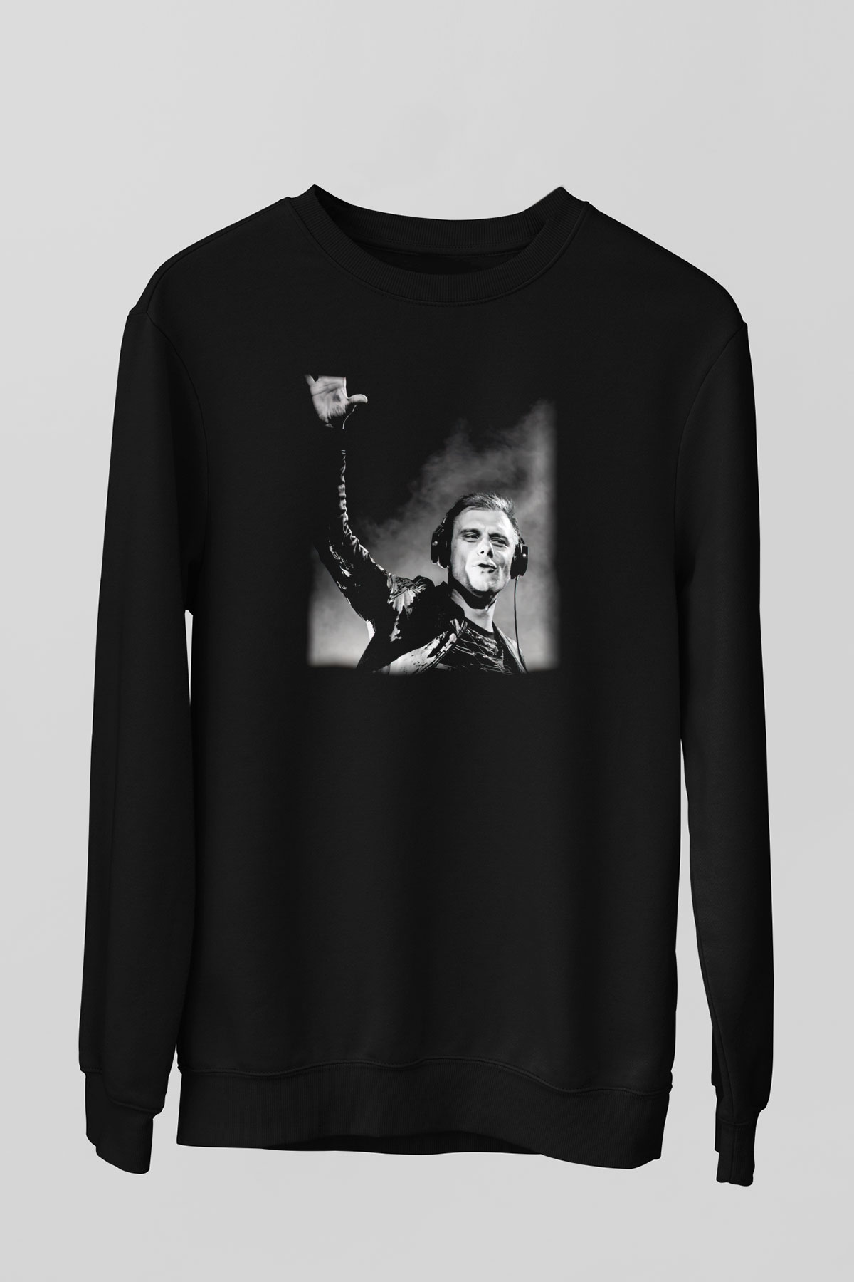 Armin Van Buuren Siyah Unisex Sweatshirt