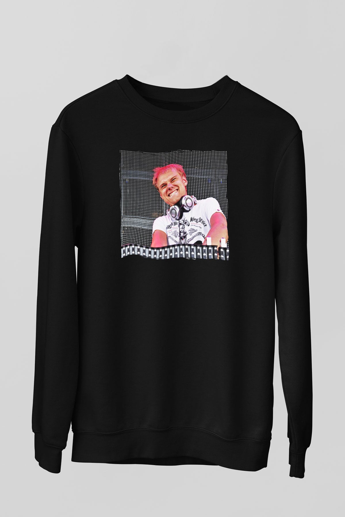 Armin Van Buuren Siyah Unisex Sweatshirt