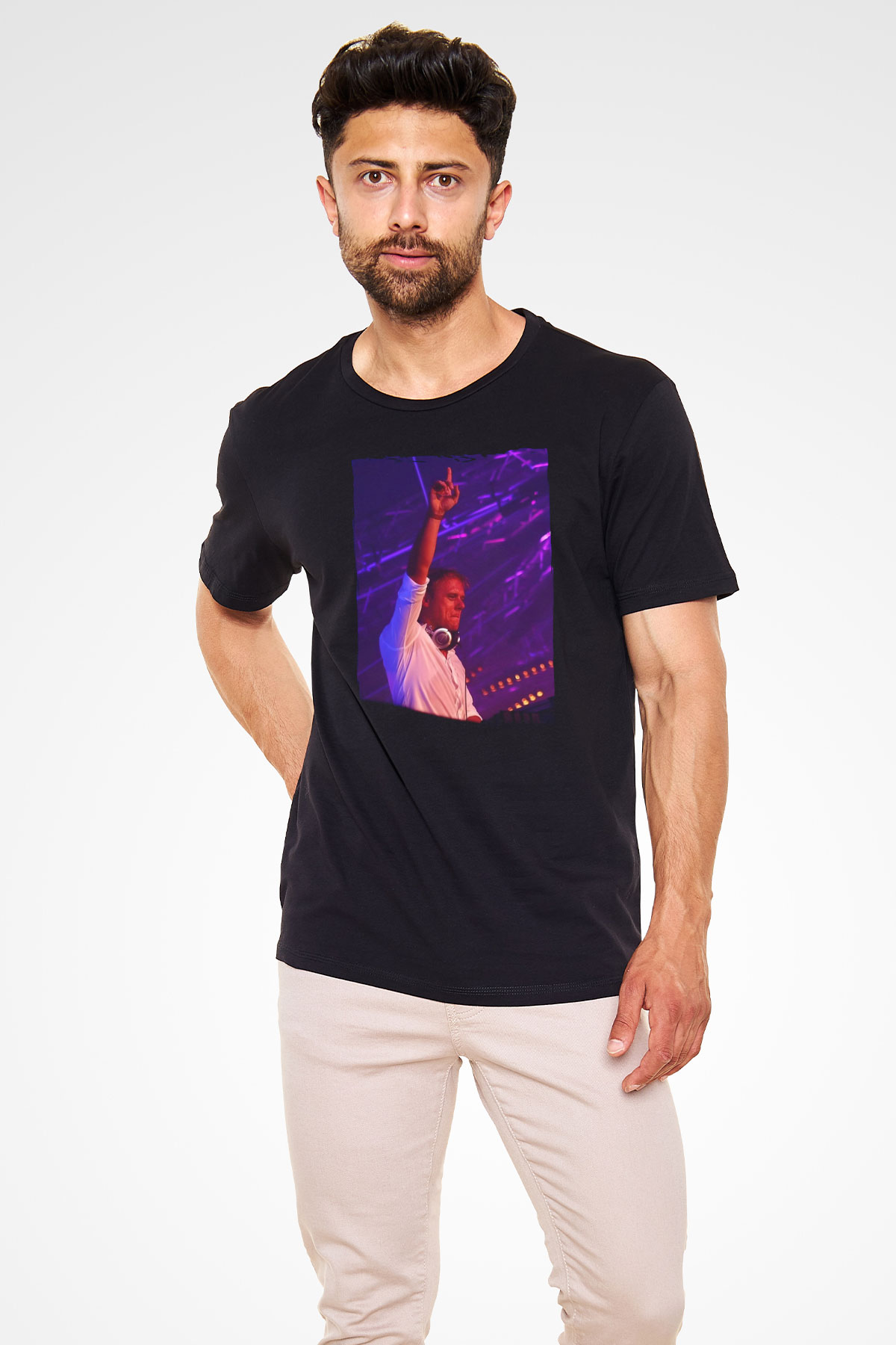 Armin Van Buuren Siyah Unisex Tişört T-Shirt - TişörtFabrikası