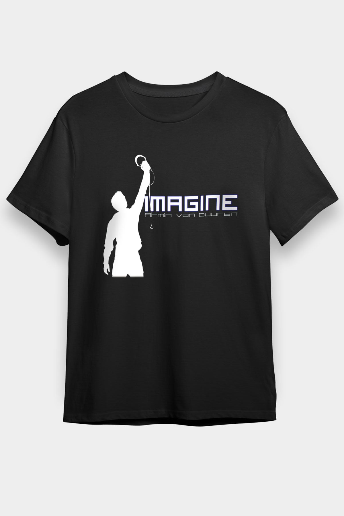 Armin Van Buuren Siyah Unisex Tişört T-Shirt - TişörtFabrikası