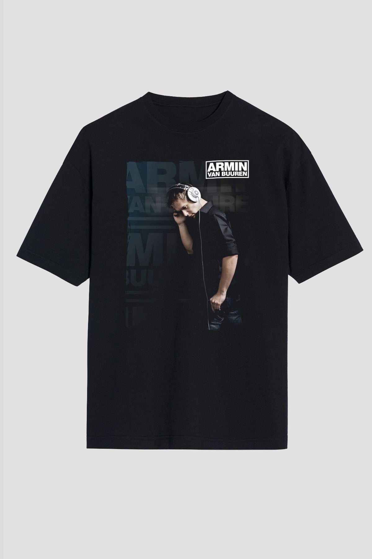 Armin Van Buuren Siyah Unisex Tişört T-Shirt - TişörtFabrikası