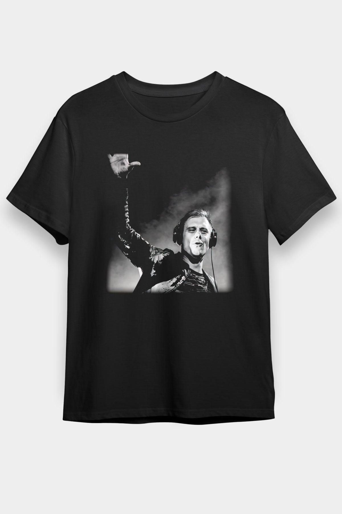 Armin Van Buuren Siyah Unisex Tişört T-Shirt - TişörtFabrikası