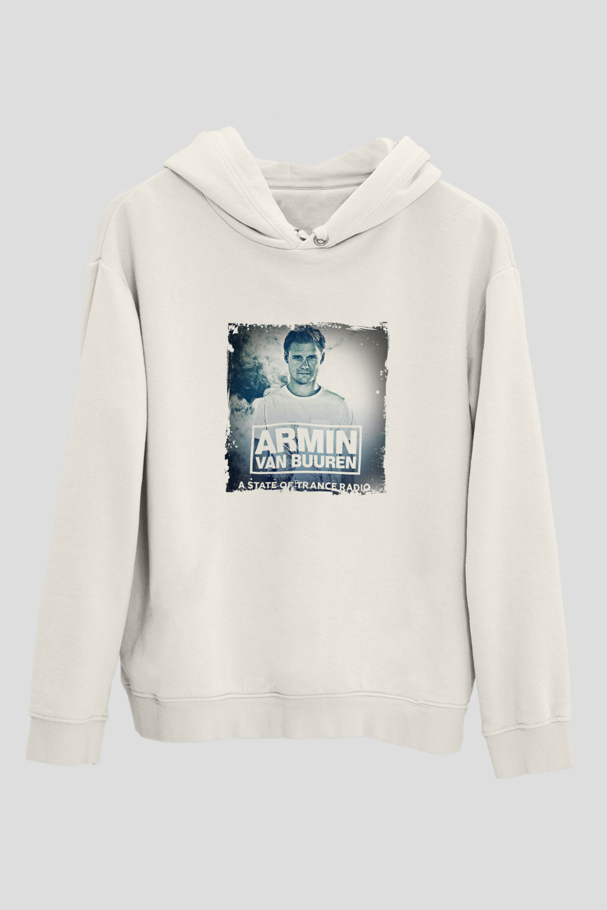 Armin Van BuurenBaskılı Beyaz Hoodie