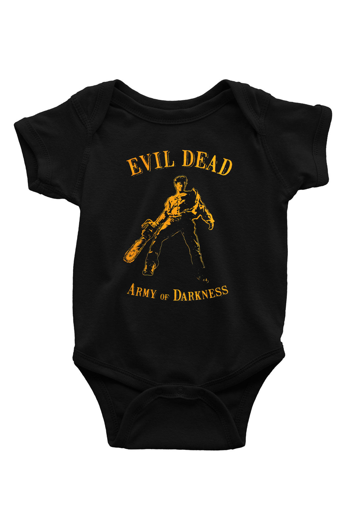 Army of Darkness Siyah Bebek Body - Zıbın