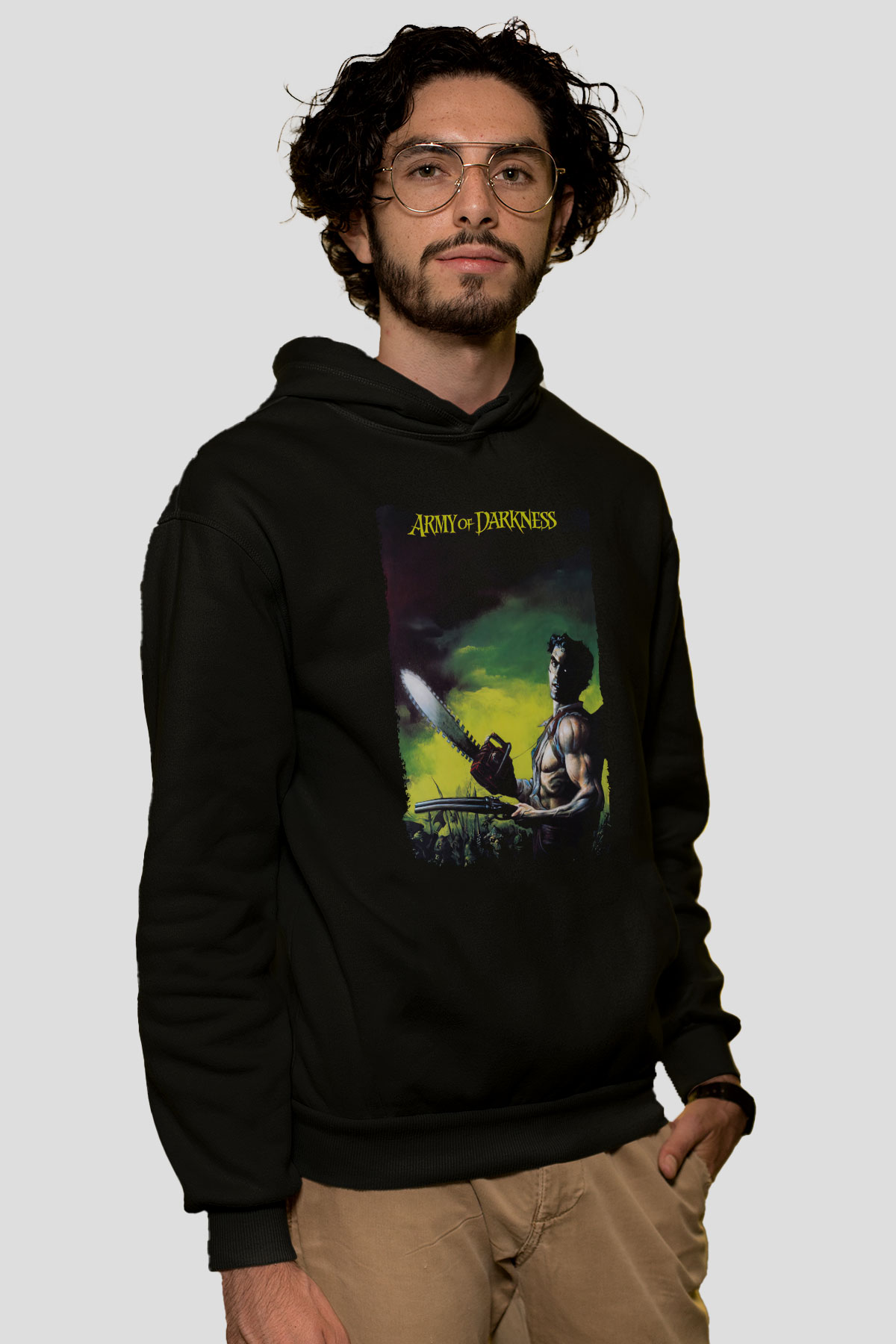 Army of Darkness Siyah Unisex Hoodie