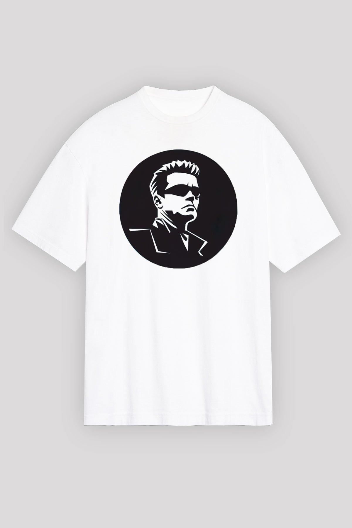 Arnold Schwarzenegger Beyaz Unisex Tişört T-Shirt - TişörtFabrikası