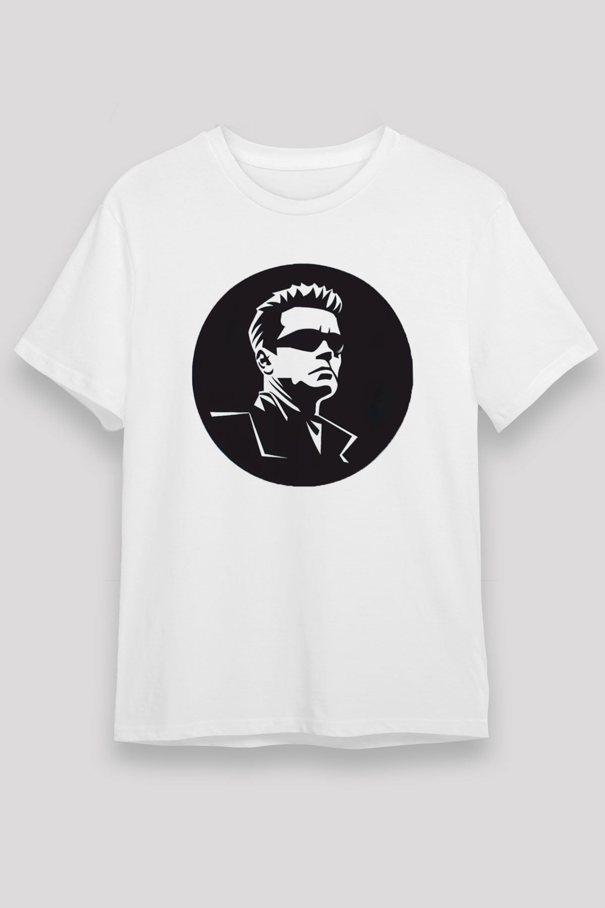 Arnold Schwarzenegger Beyaz Unisex Tişört T-Shirt - TişörtFabrikası