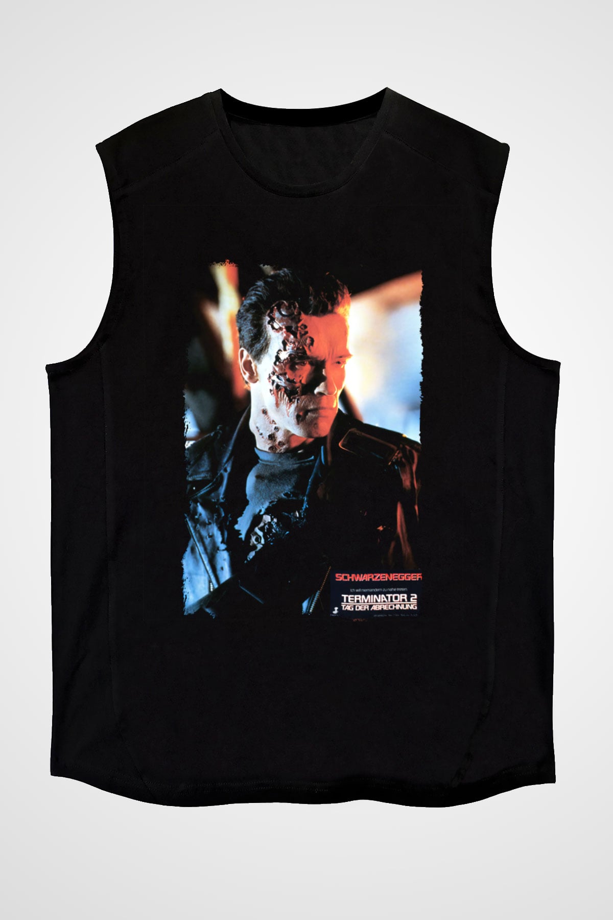 Arnold Schwarzenegger Siyah Unisex Kolsuz Tişört