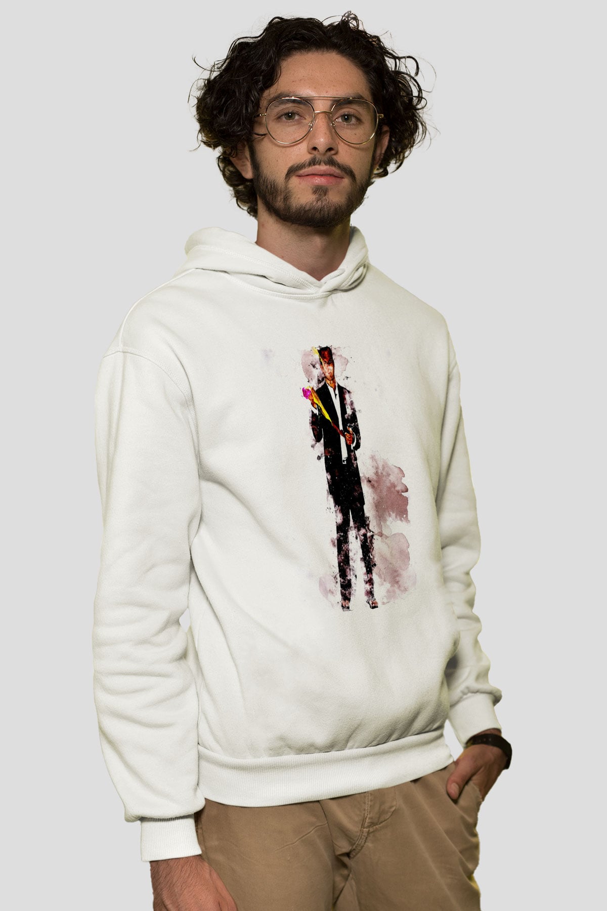 Arrested Development Beyaz Unisex Hoodie