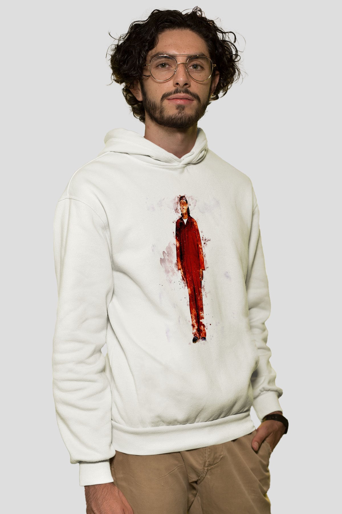 Arrested Development Beyaz Unisex Hoodie