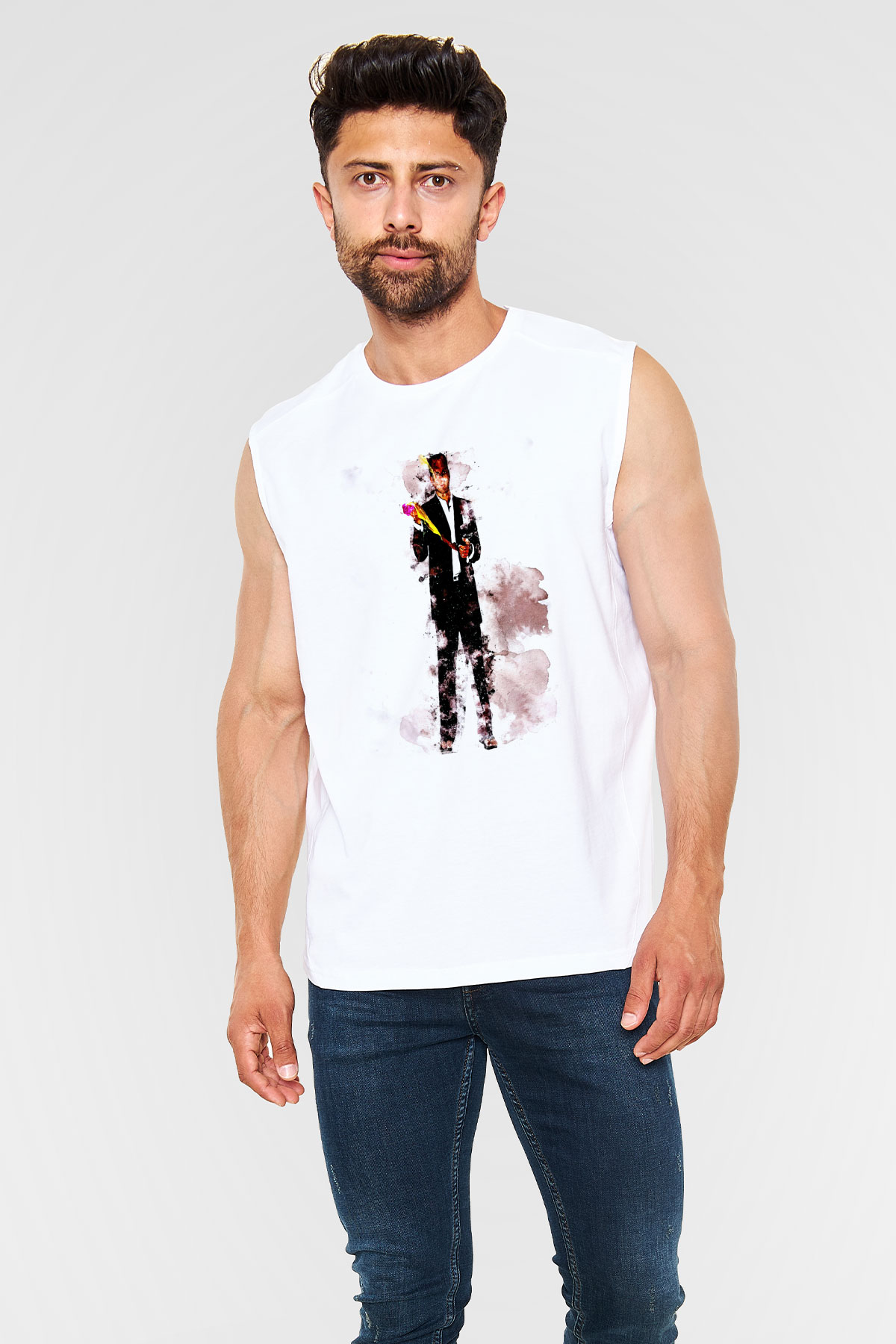 Arrested Development Beyaz Unisex Kolsuz Tişört