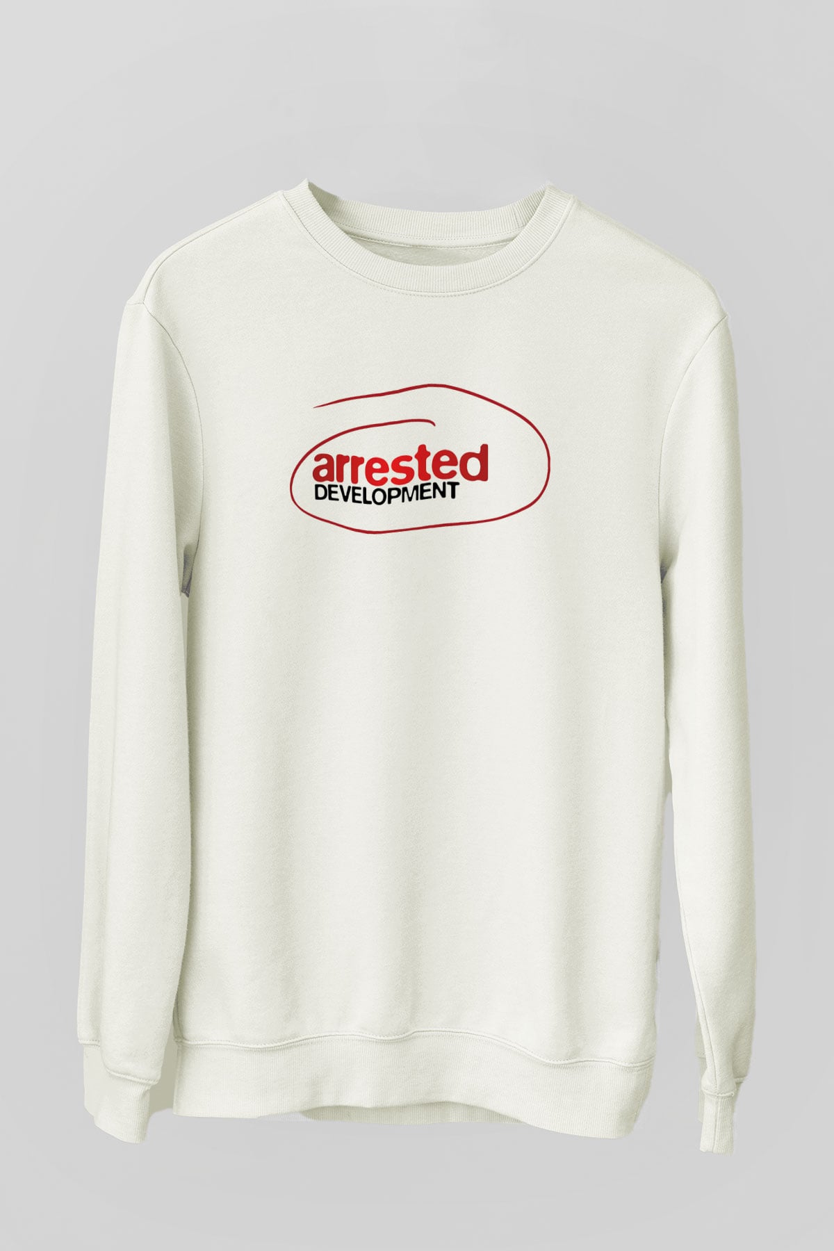 Arrested Development Beyaz Unisex Sweatshirt