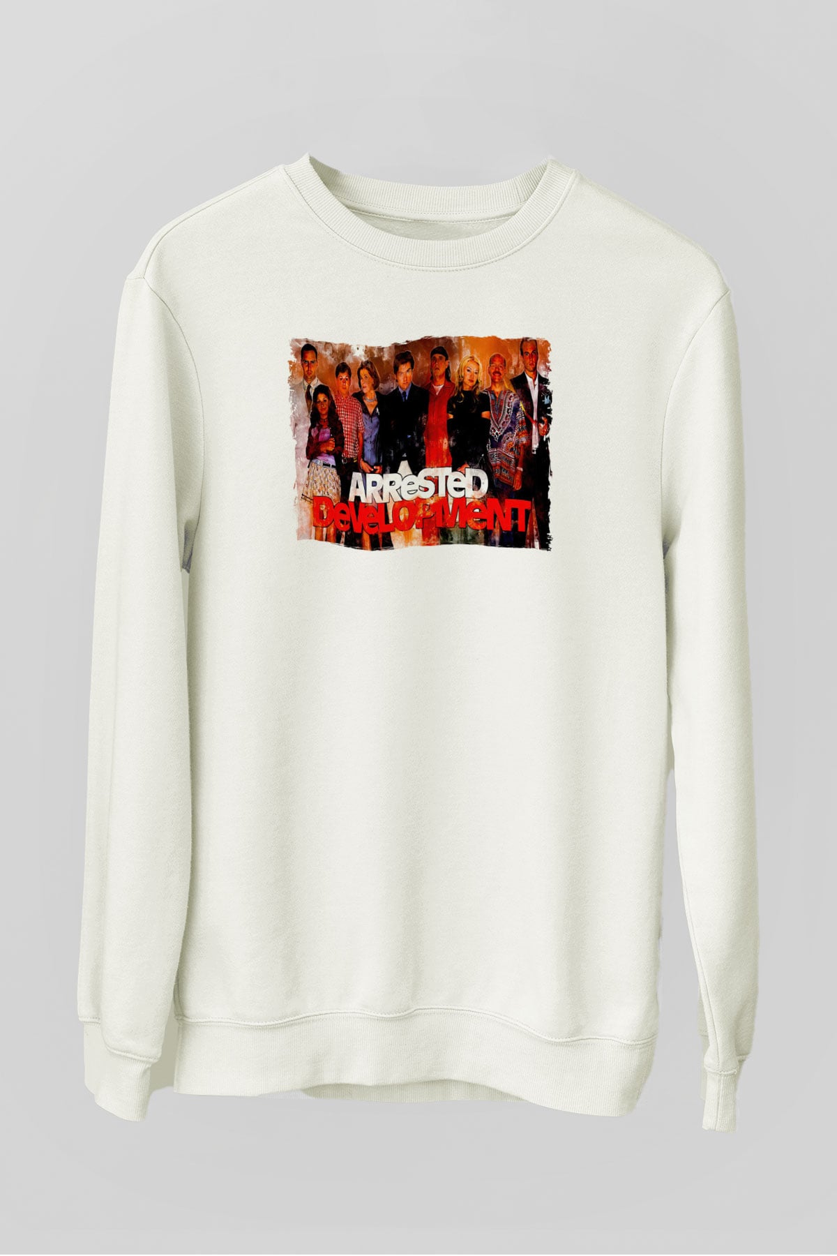 Arrested Development Beyaz Unisex Sweatshirt
