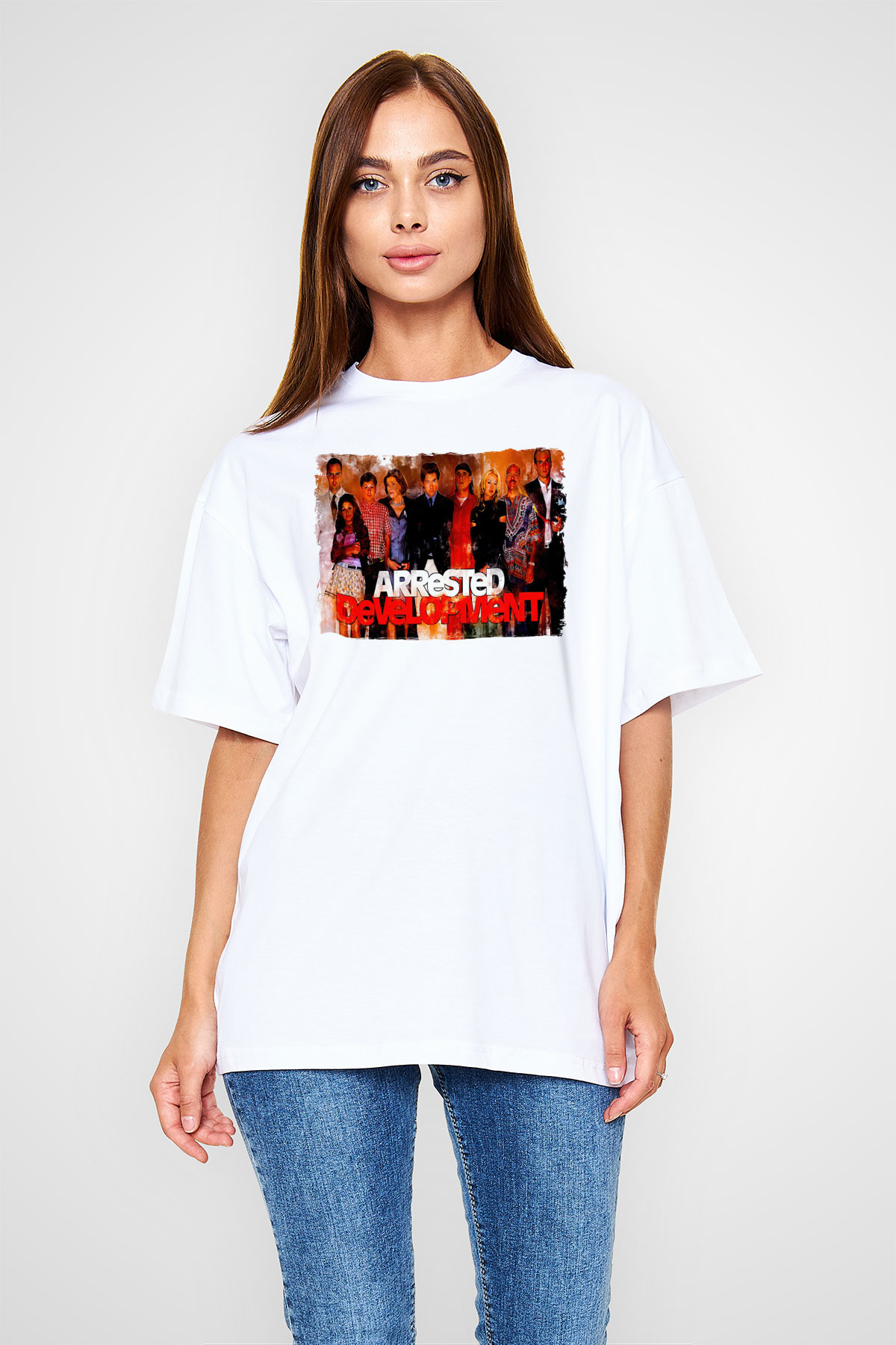 Arrested Development Beyaz Unisex Tişört T-Shirt