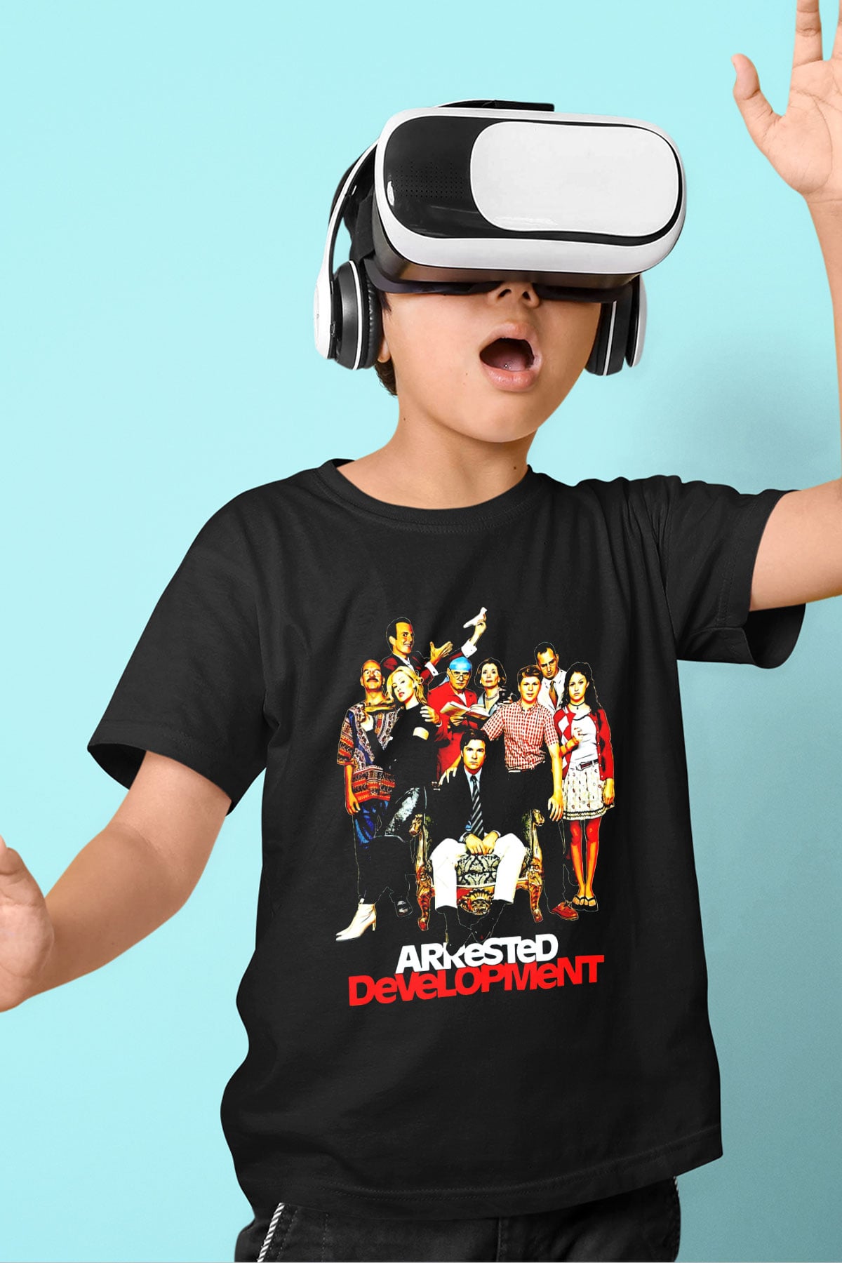 Arrested Development Siyah Unisex Çocuk Tişört