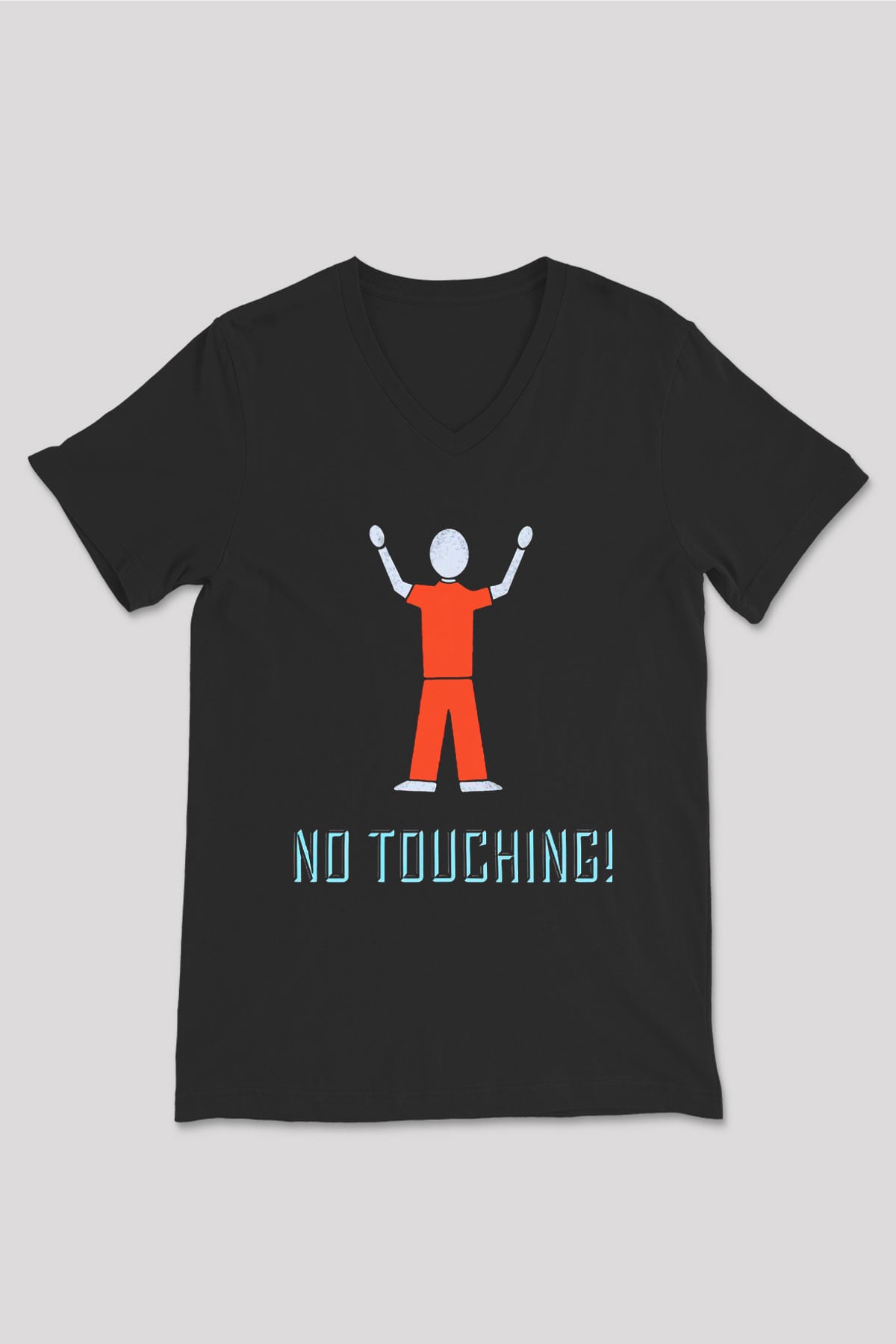 Arrested Development Siyah Unisex V Yaka Tişört T-Shirt