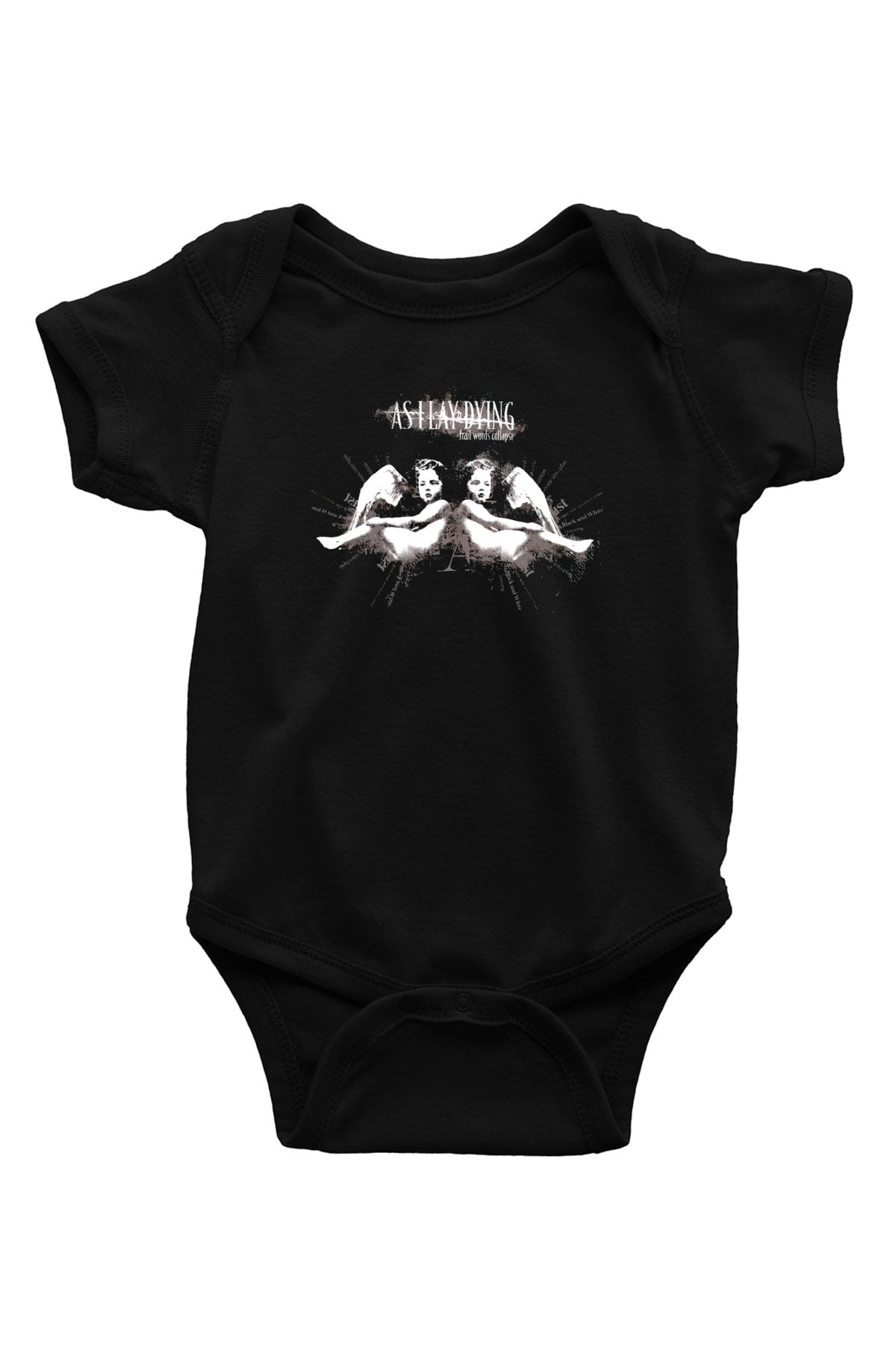 As I Lay Dying Siyah Bebek Body - Zıbın