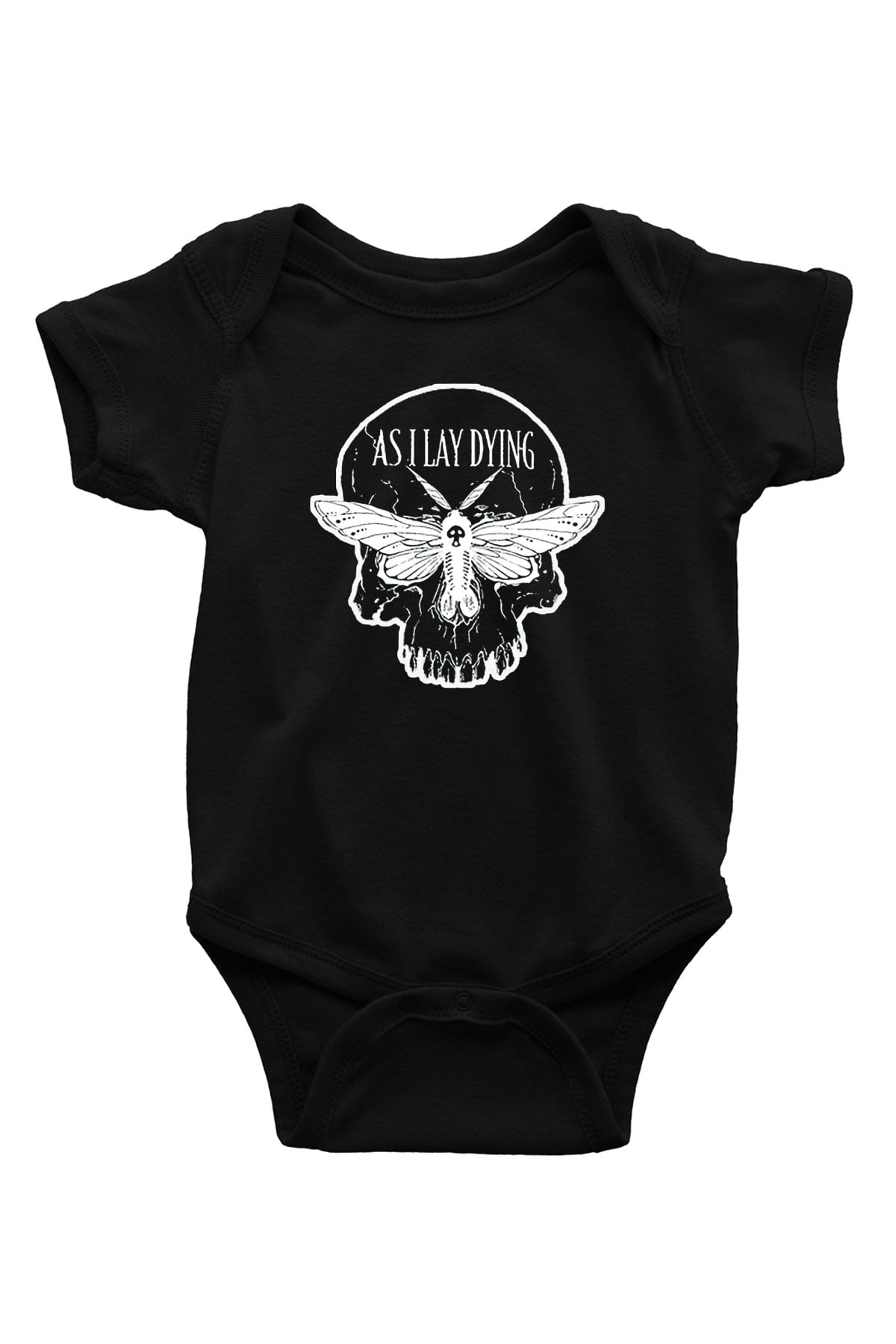 As I Lay Dying Siyah Bebek Body - Zıbın