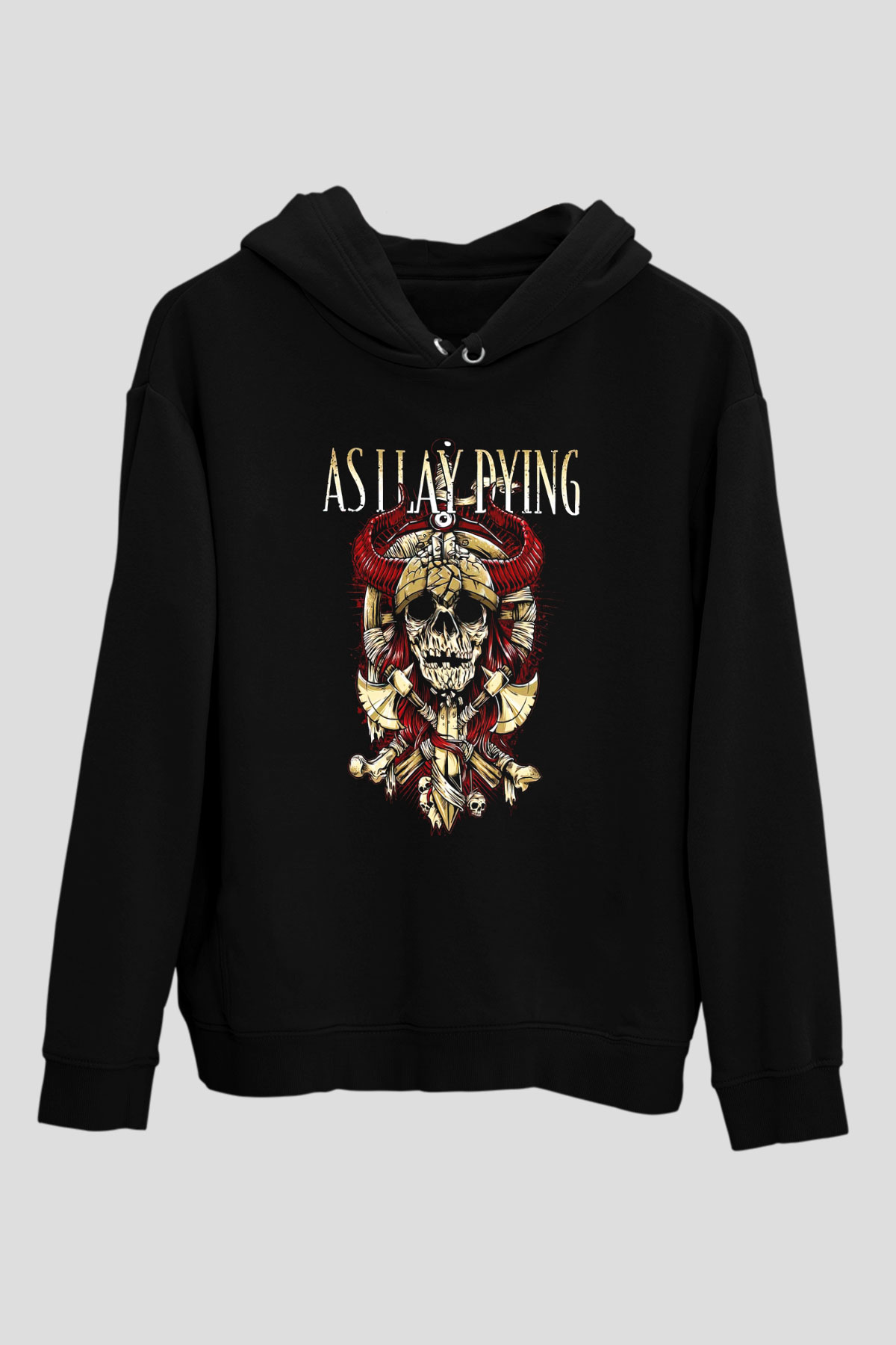 As I Lay Dying Siyah Unisex Hoodie