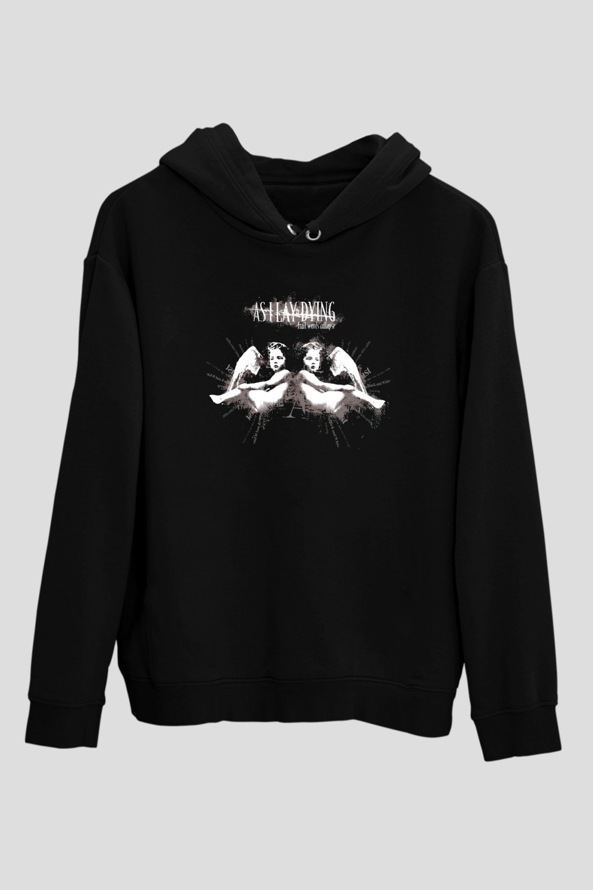 As I Lay Dying Siyah Unisex Kapüşonlu Sweatshirt