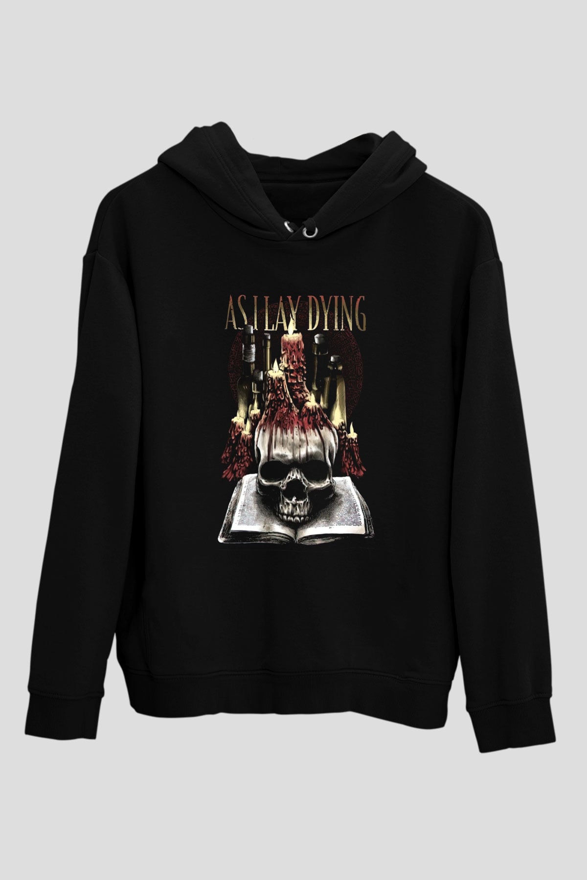 As I Lay Dying Siyah Unisex Kapüşonlu Sweatshirt