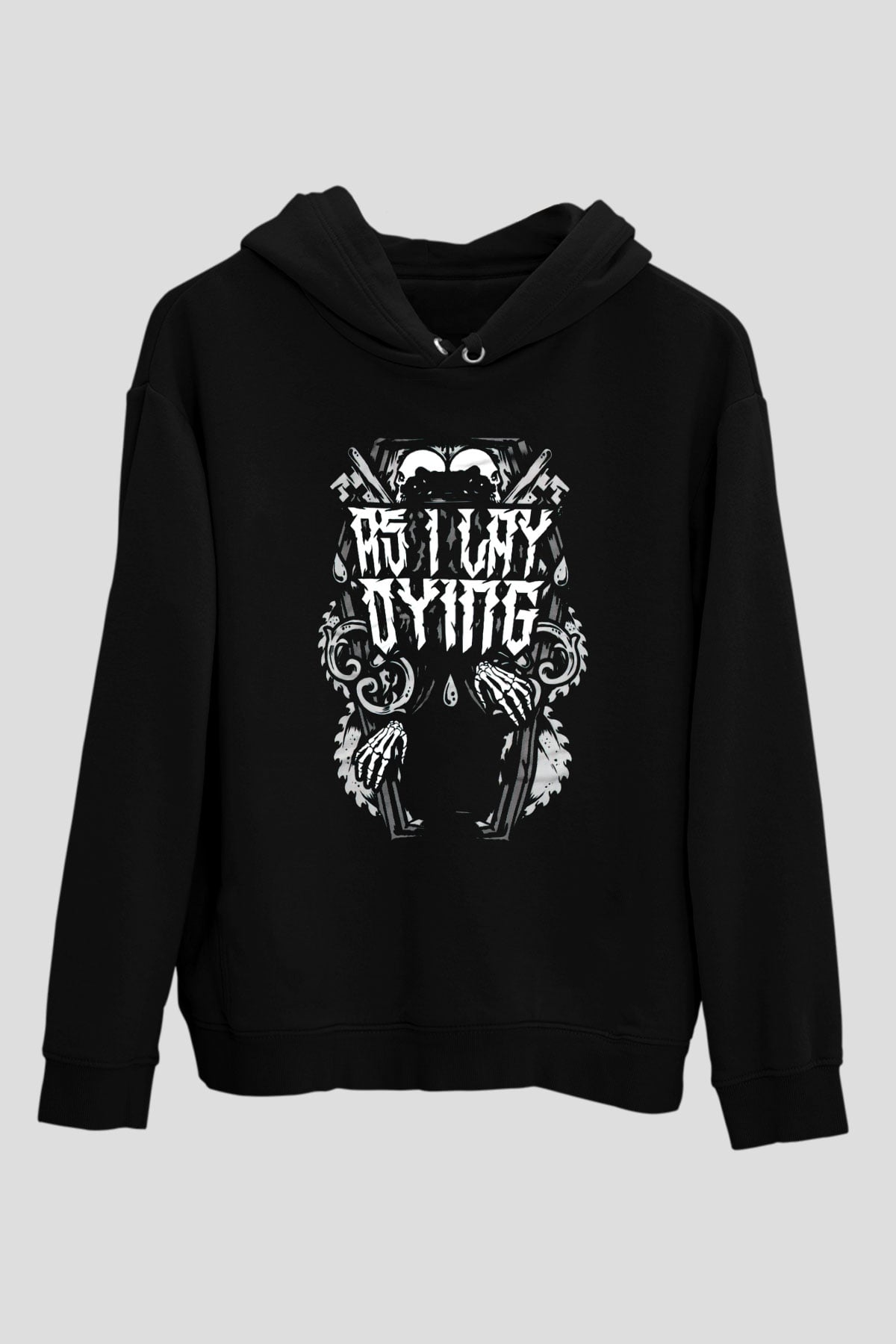 As I Lay Dying Siyah Unisex Kapüşonlu Sweatshirt