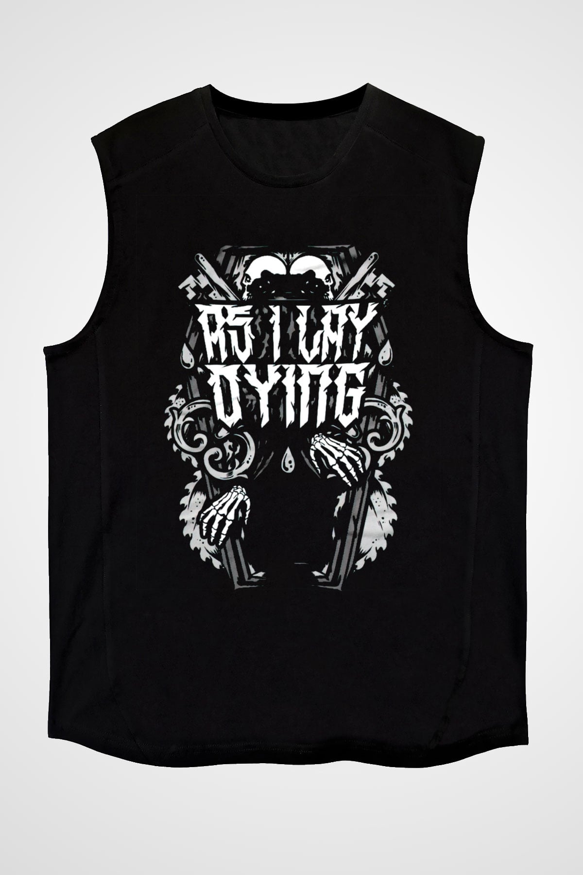As I Lay Dying Siyah Unisex Kolsuz Tişört