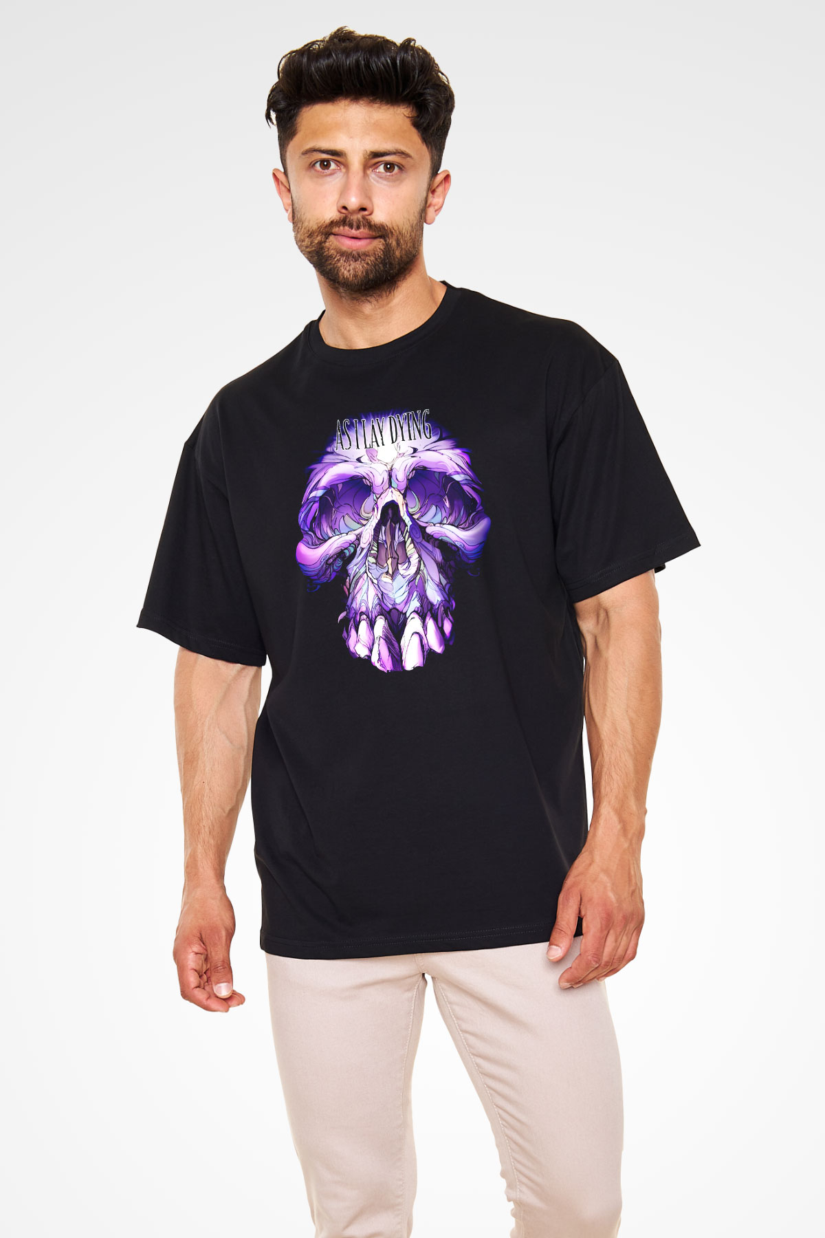 As I Lay Dying Siyah Unisex Oversize Tişört T-Shirt