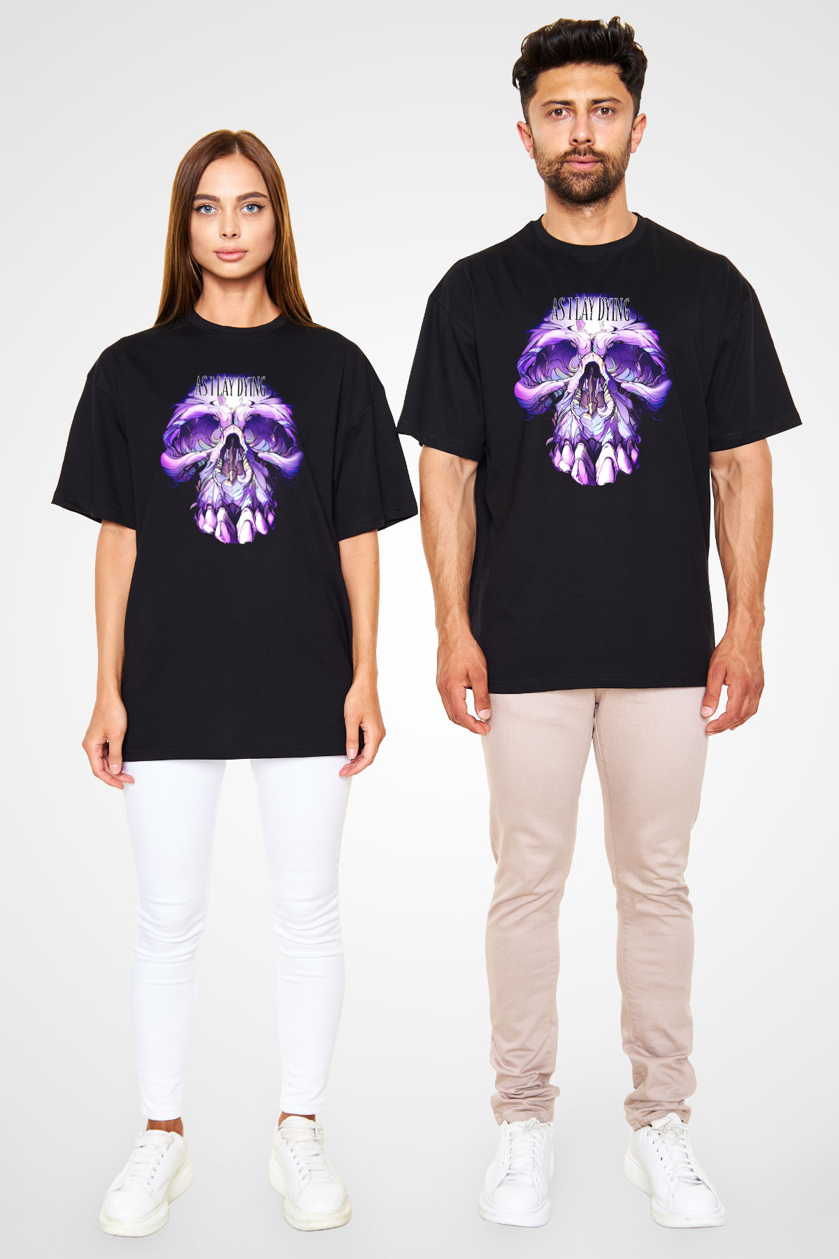 As I Lay Dying Siyah Unisex Oversize Tişört T-Shirt