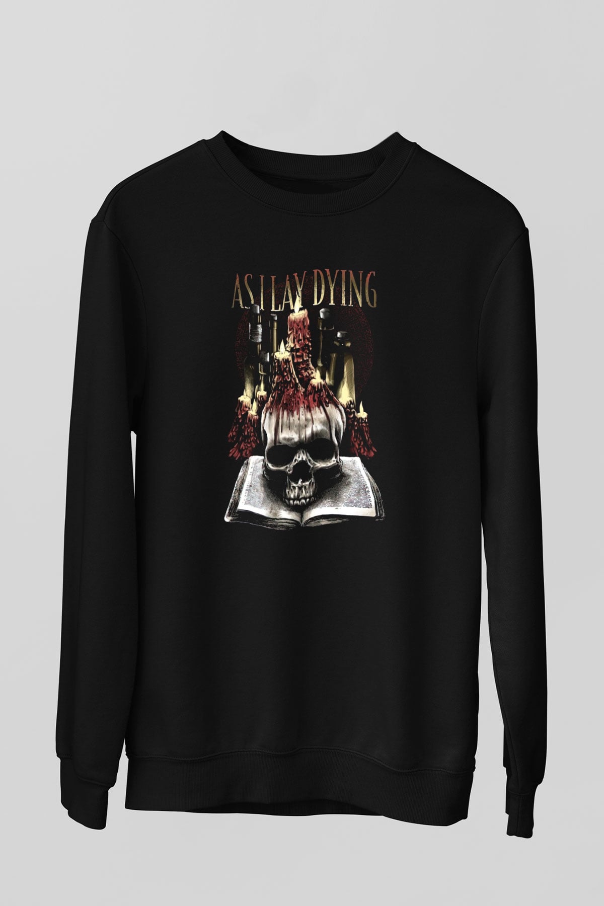 As I Lay Dying Siyah Unisex Sweatshirt