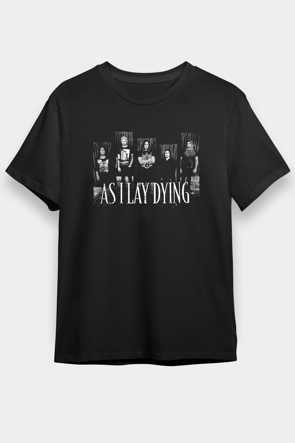 As I Lay Dying Siyah Unisex Tişört T-Shirt - TişörtFabrikası