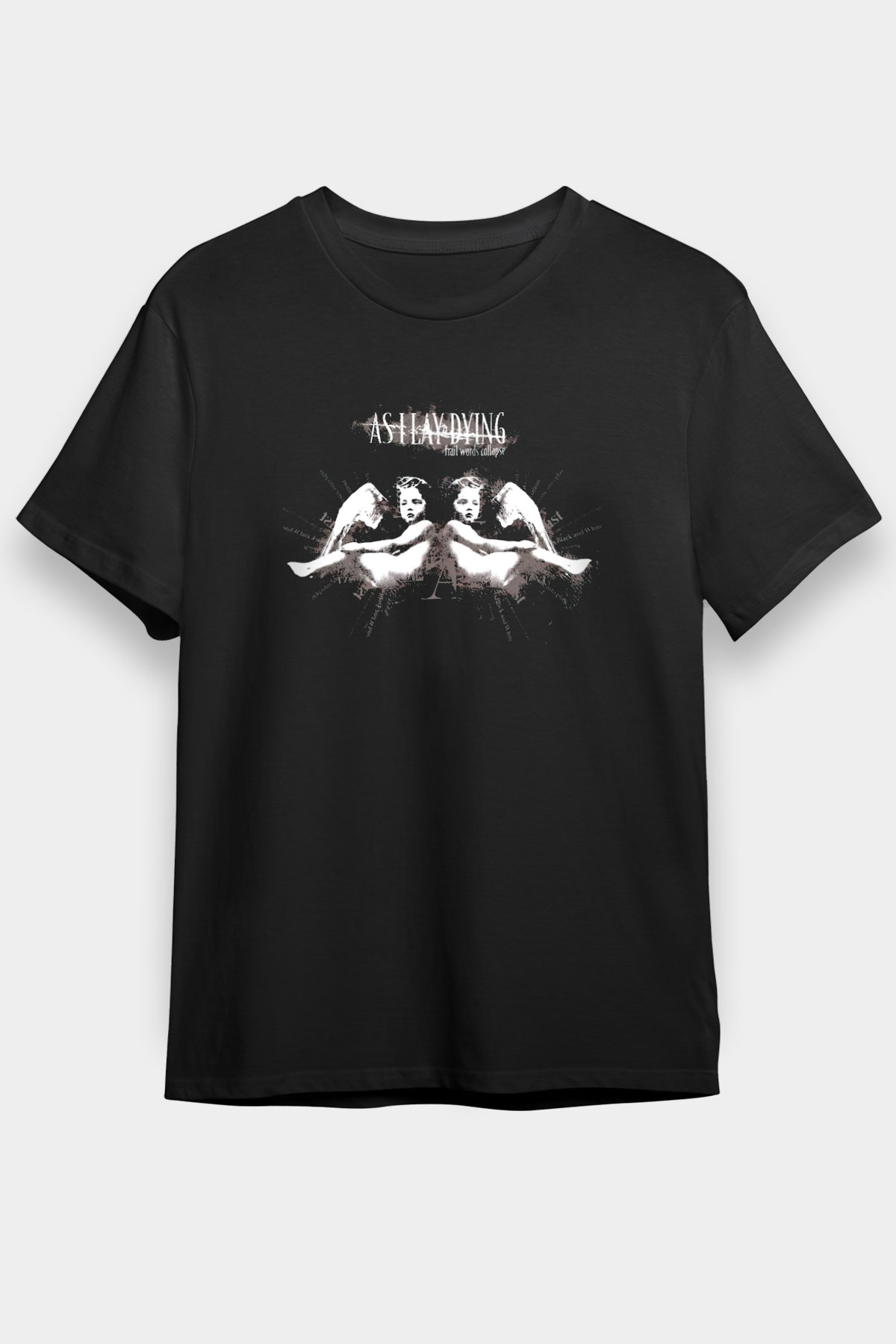 As I Lay Dying Siyah Unisex Tişört T-Shirt - TişörtFabrikası