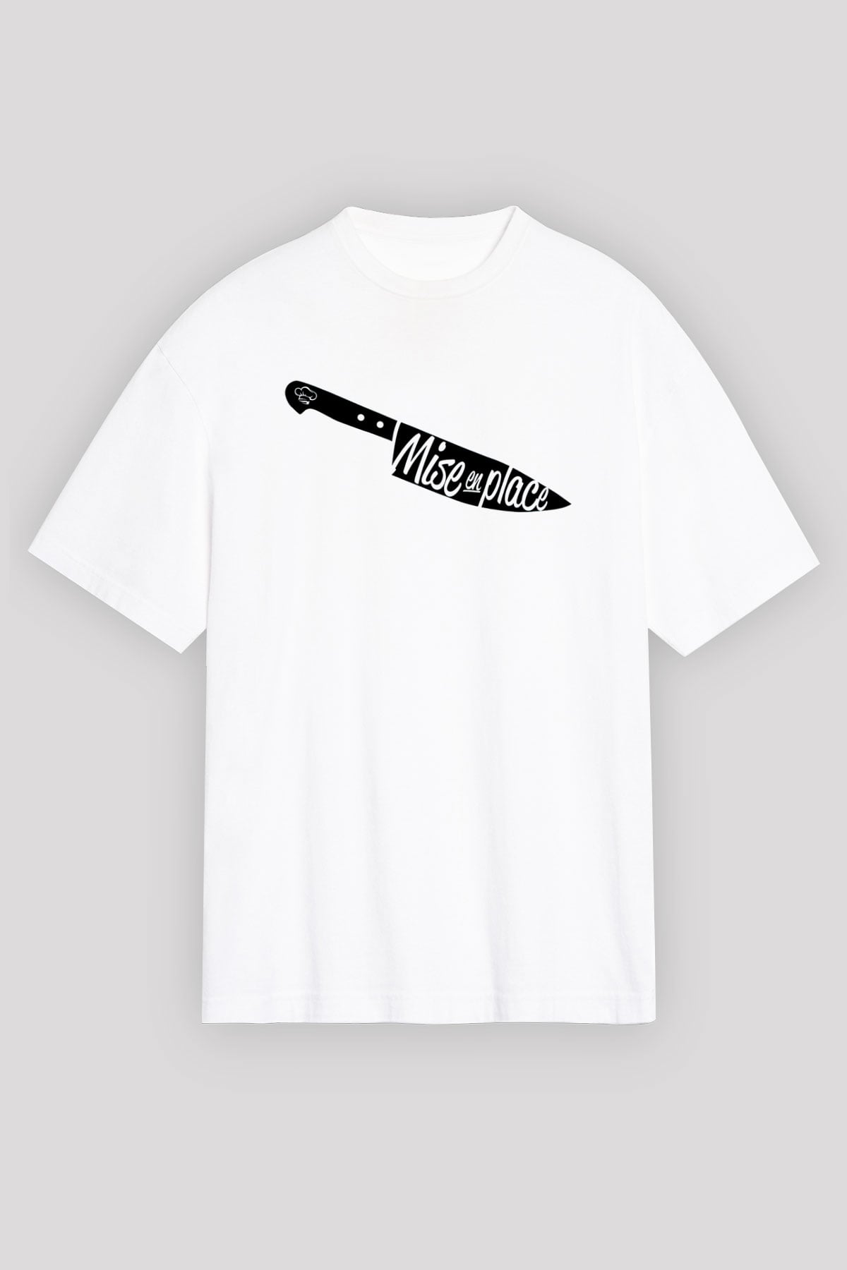 Aşçı Beyaz Unisex Tişört T-Shirt - TişörtFabrikası