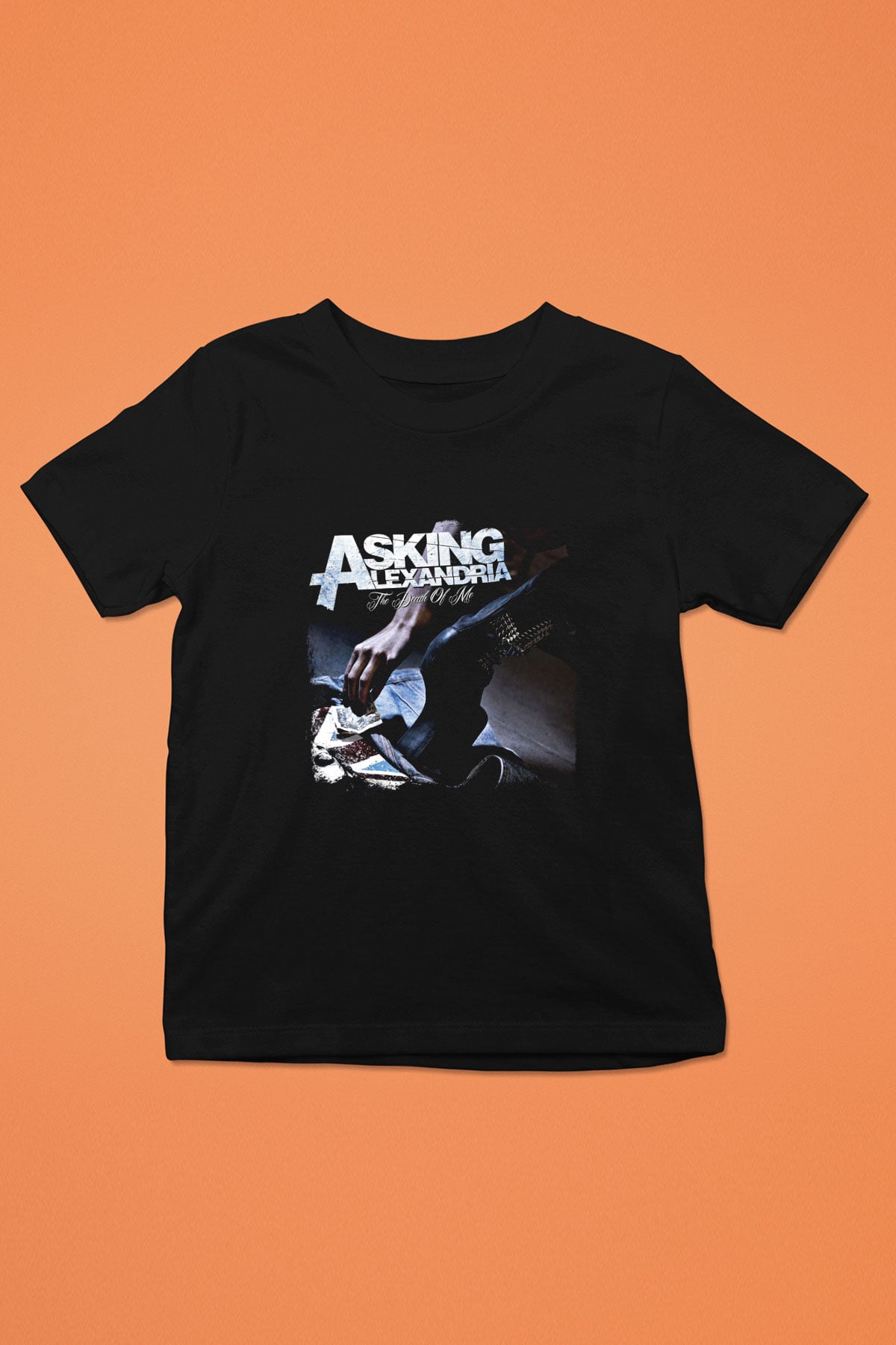 Asking Alexandria Baskılı Unisex Siyah Çocuk Tişört