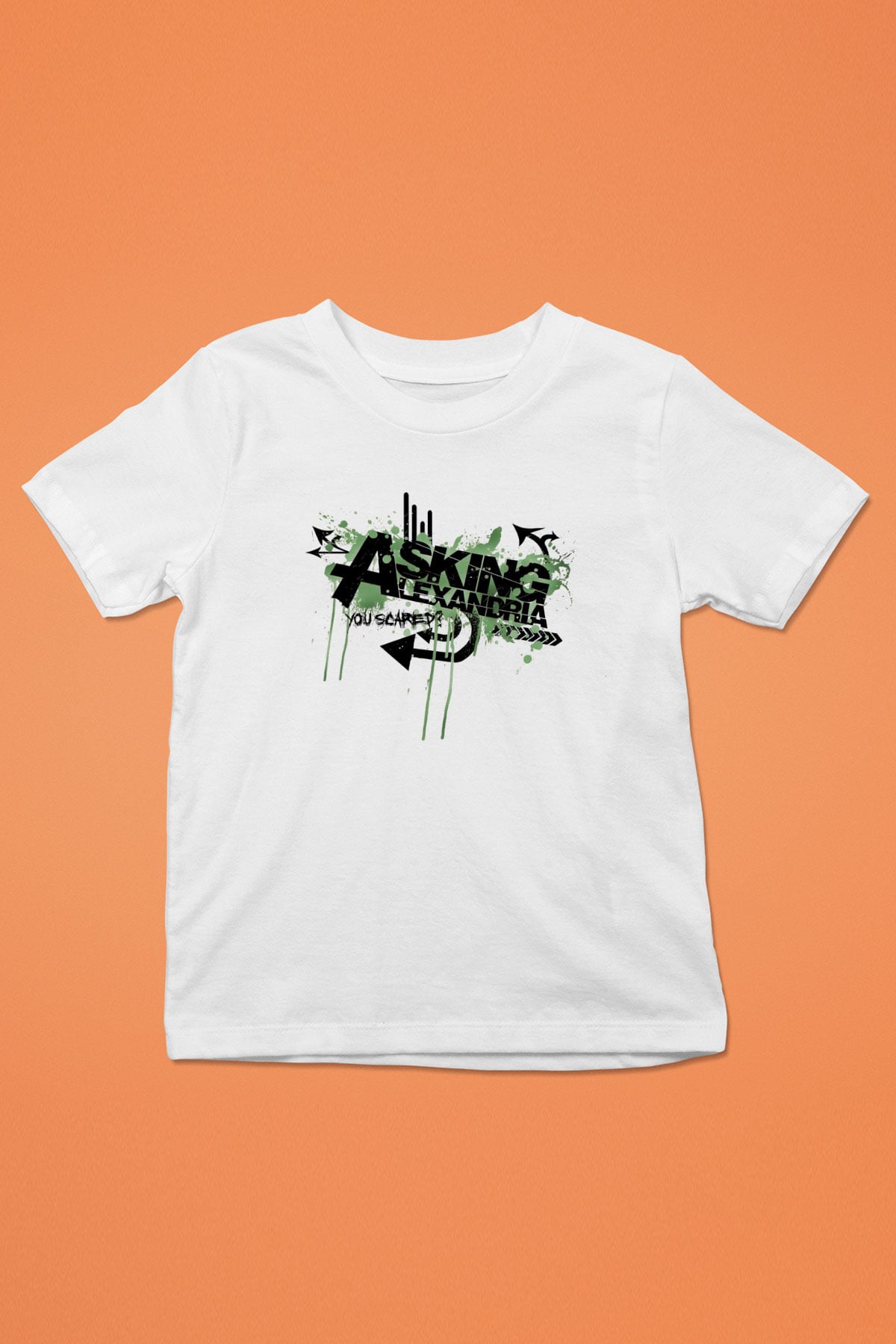 Asking Alexandria Beyaz Unisex Çocuk Tişört