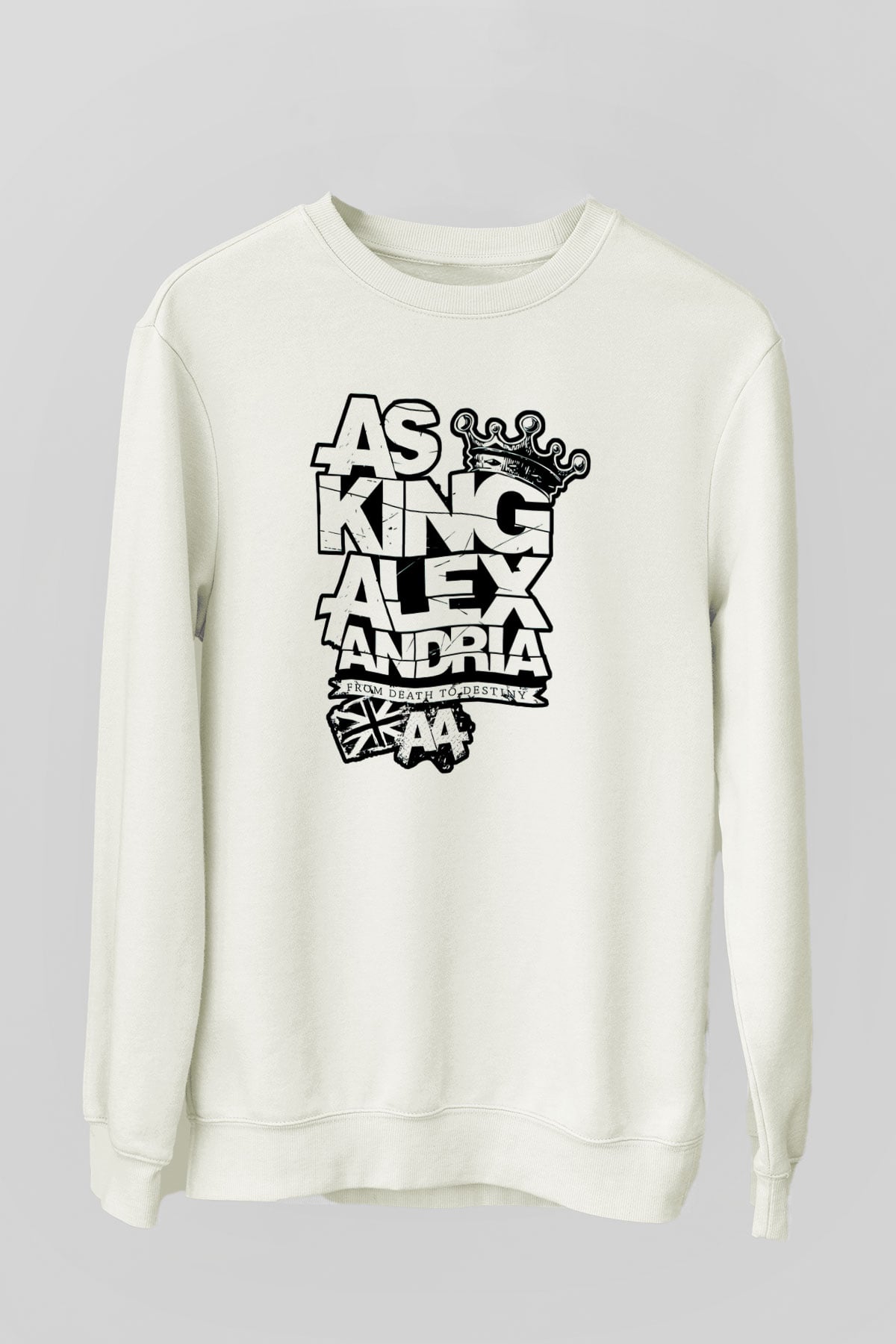Asking Alexandria Beyaz Unisex Sweatshirt