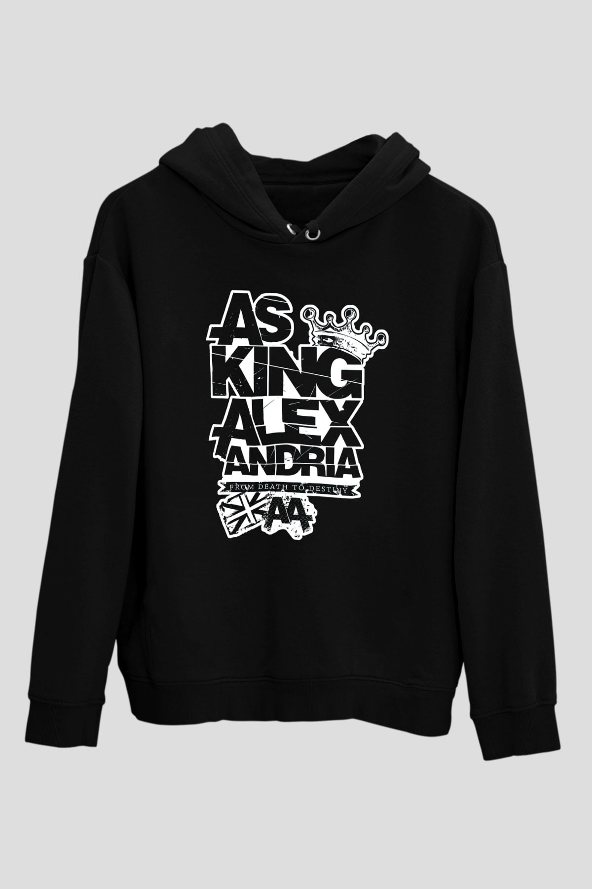 Asking Alexandria Siyah Unisex Hoodie