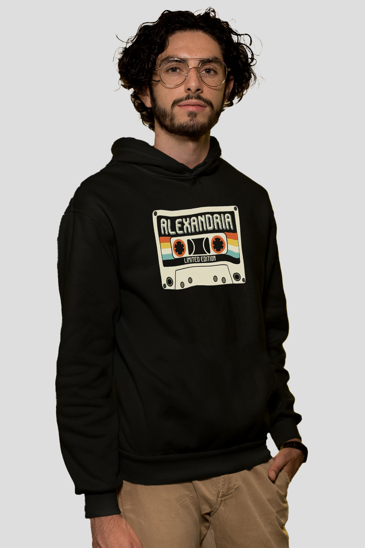 Asking Alexandria Siyah Unisex Kapüşonlu Sweatshirt