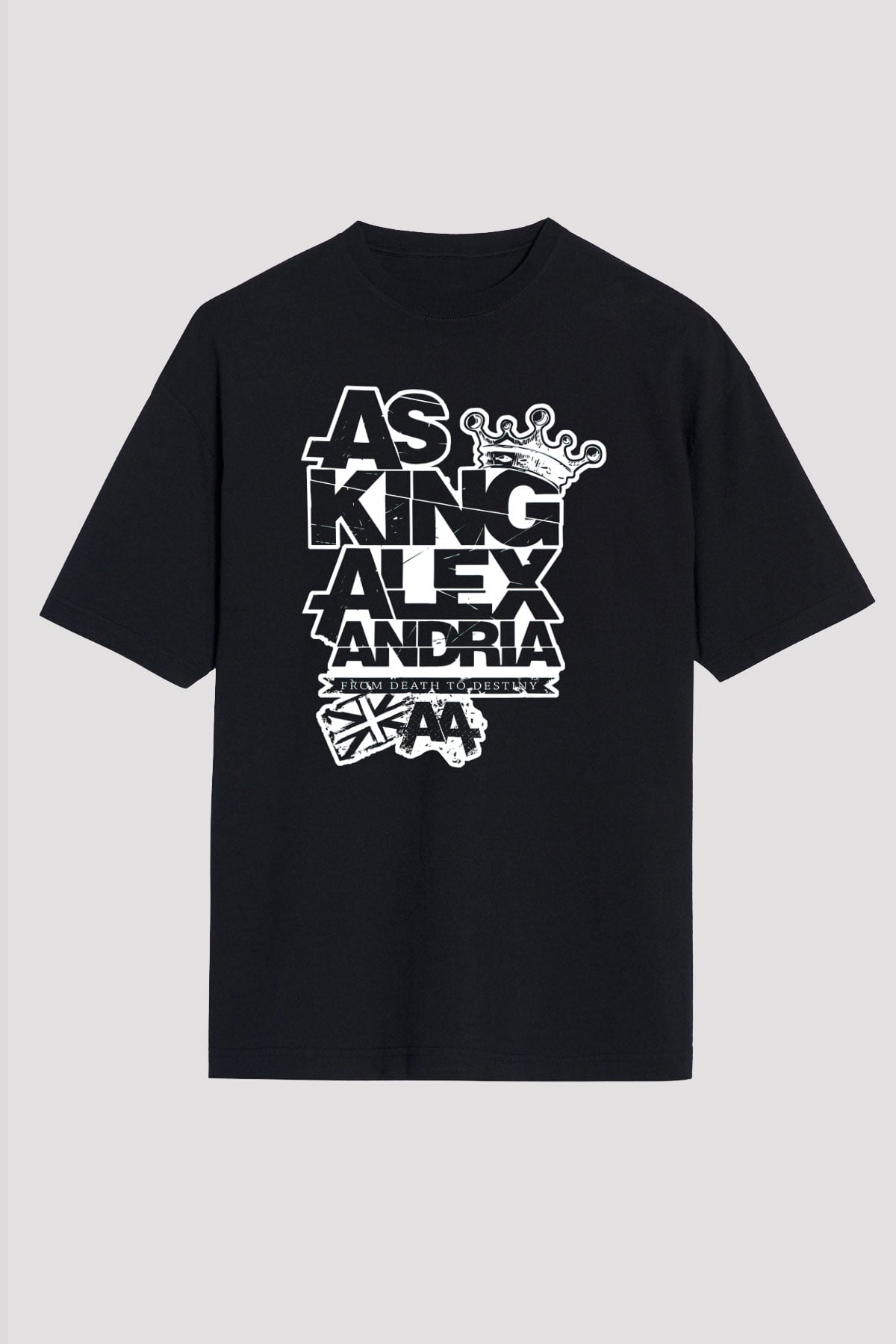 Asking Alexandria Siyah Unisex Oversize Tişört T-Shirt