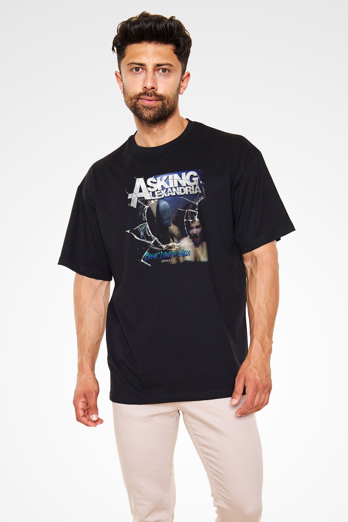Asking Alexandria Siyah Unisex Tişört T-Shirt - TişörtFabrikası