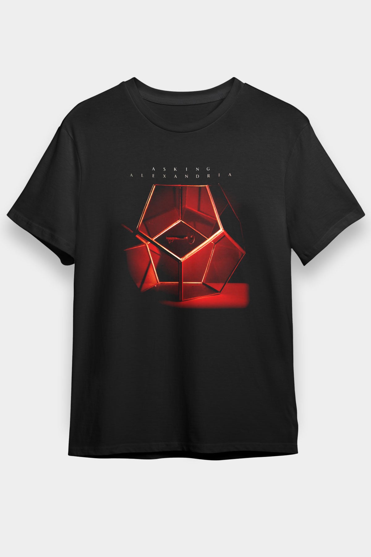 Asking Alexandria Siyah Unisex Tişört T-Shirt - TişörtFabrikası